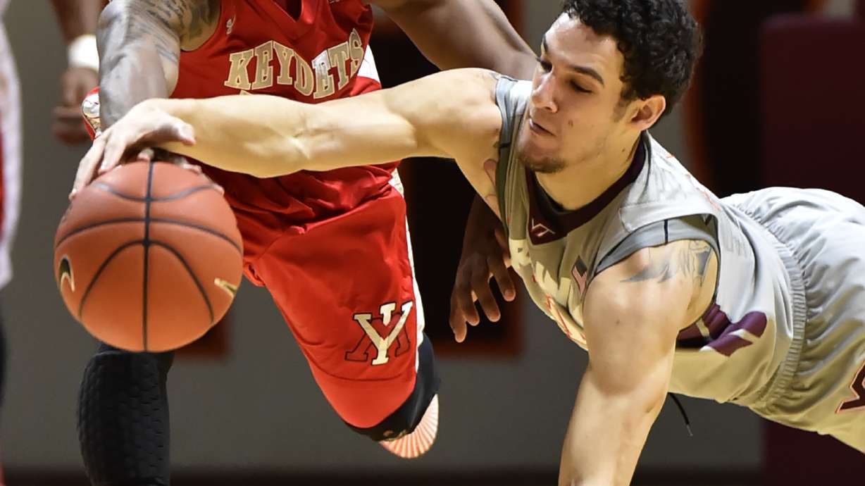 Virginia Tech gets by VMI 87-74