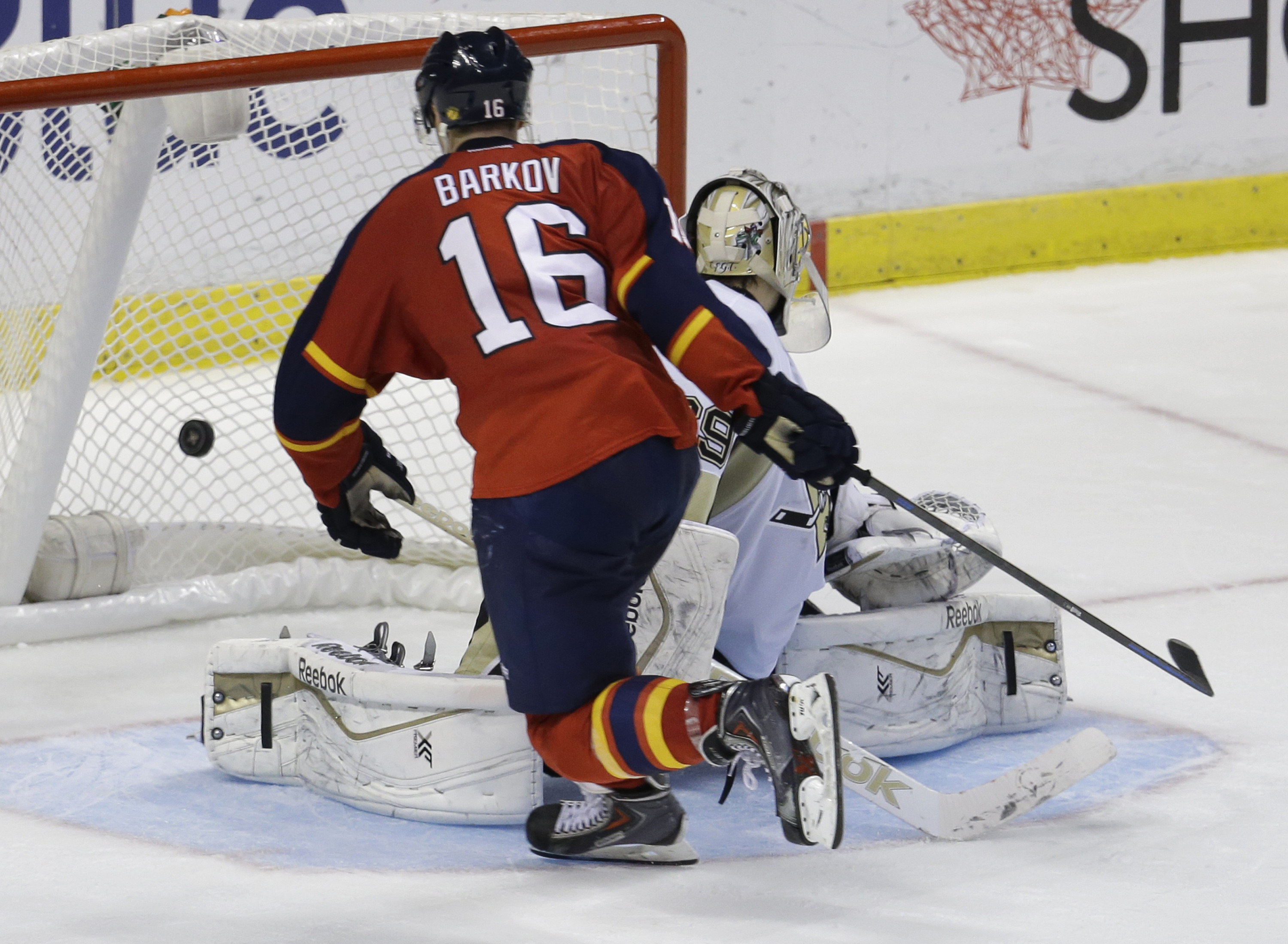 Barkov's SO goal lifts Panthers over Penguins