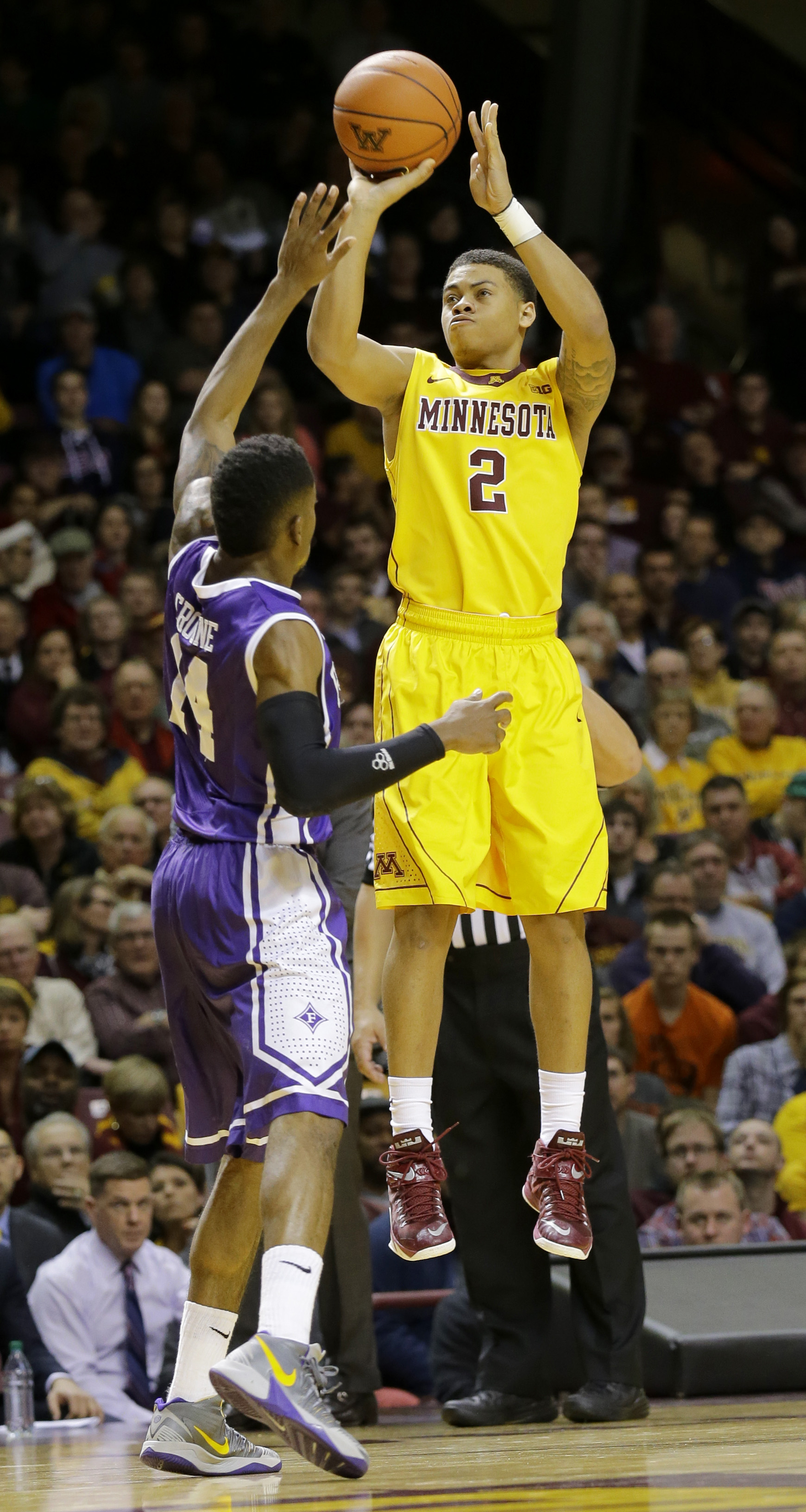 Minnesota sneaks past Furman 86-76