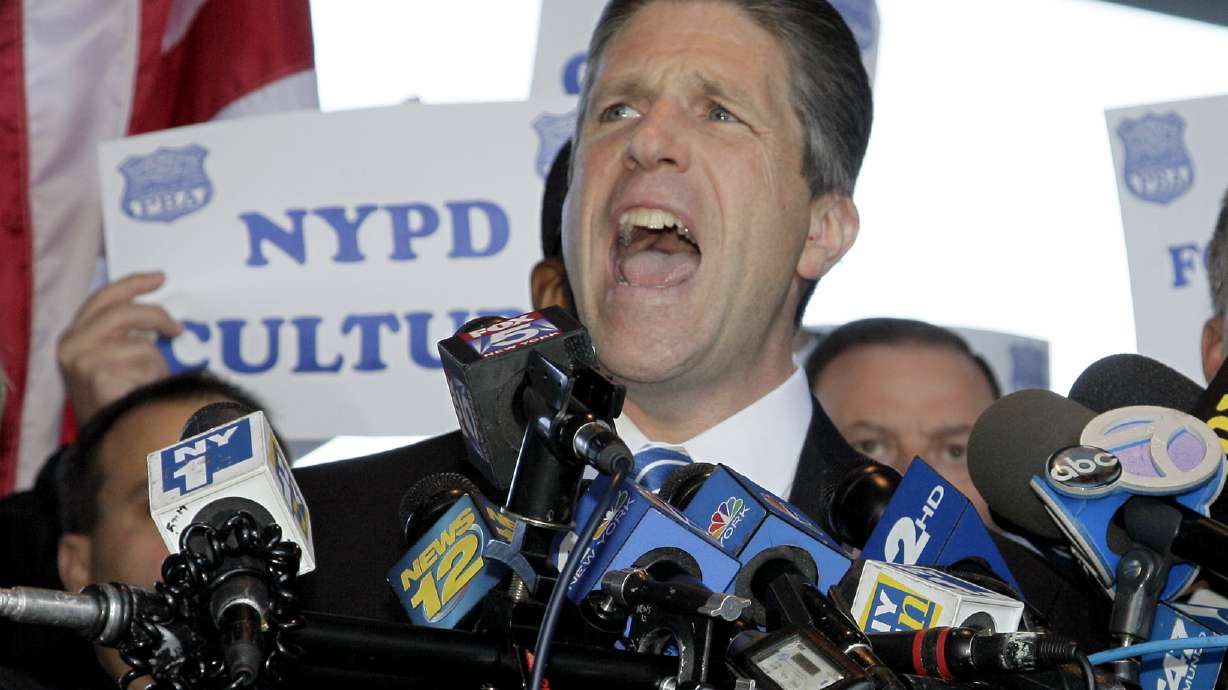 NY police union leader well known for his bite