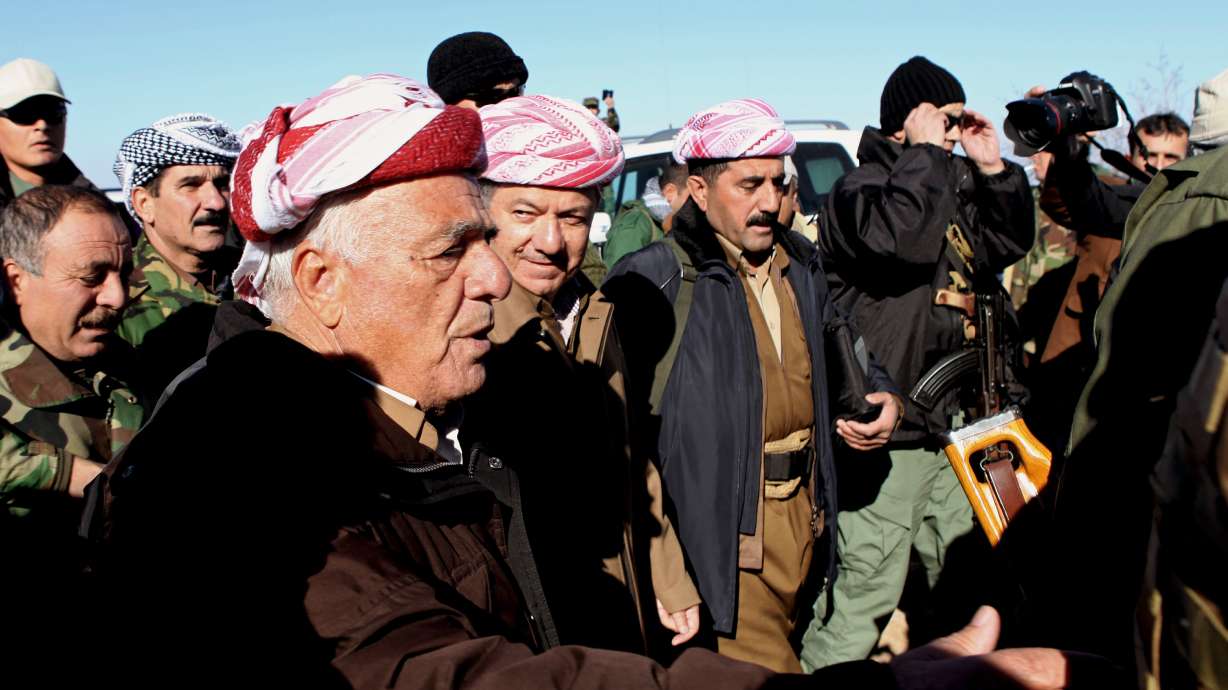 From Iraqi mountaintop, a fierce battle to free IS-held town