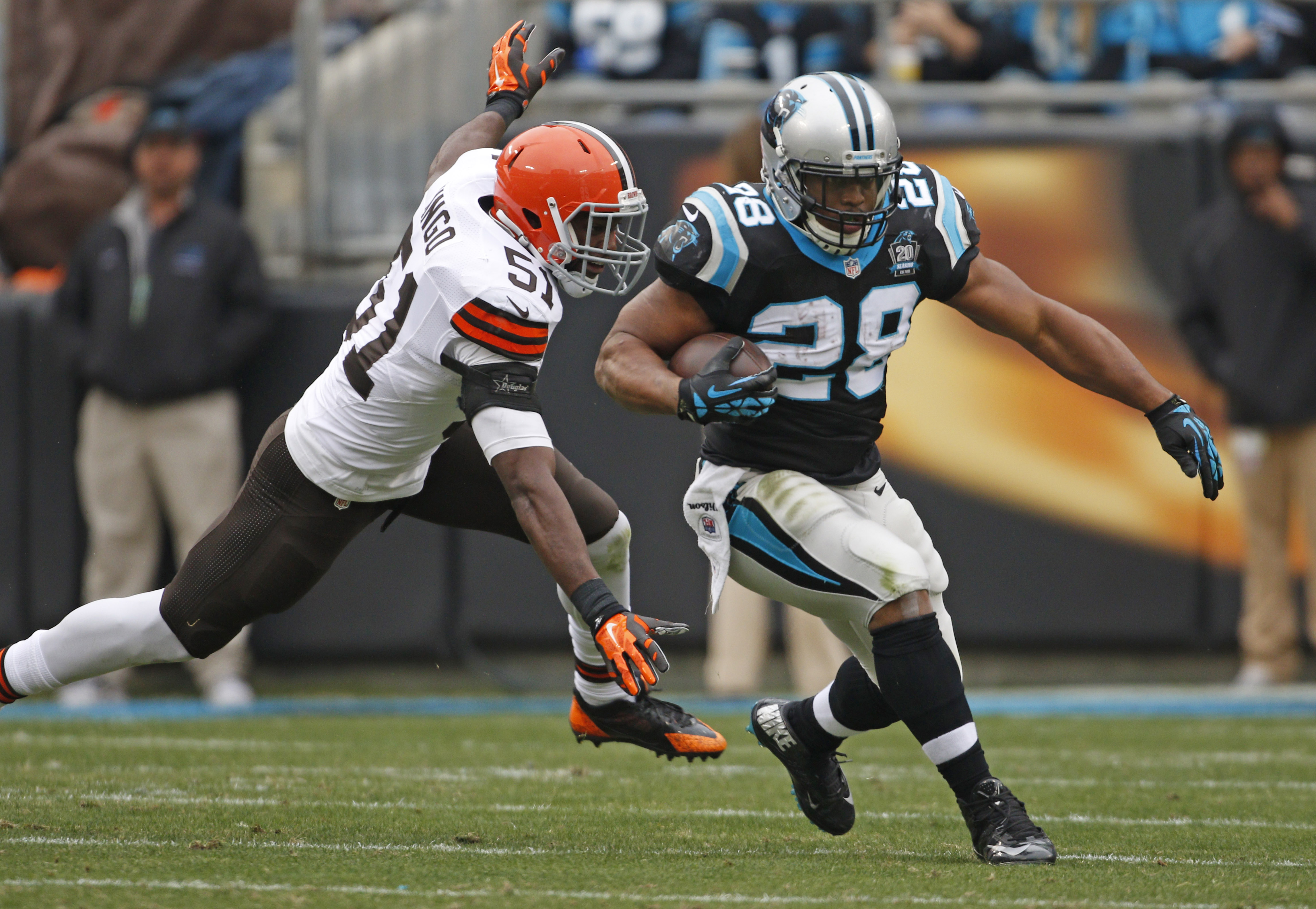 Panthers to lean on Jonathan Stewart against Falcons