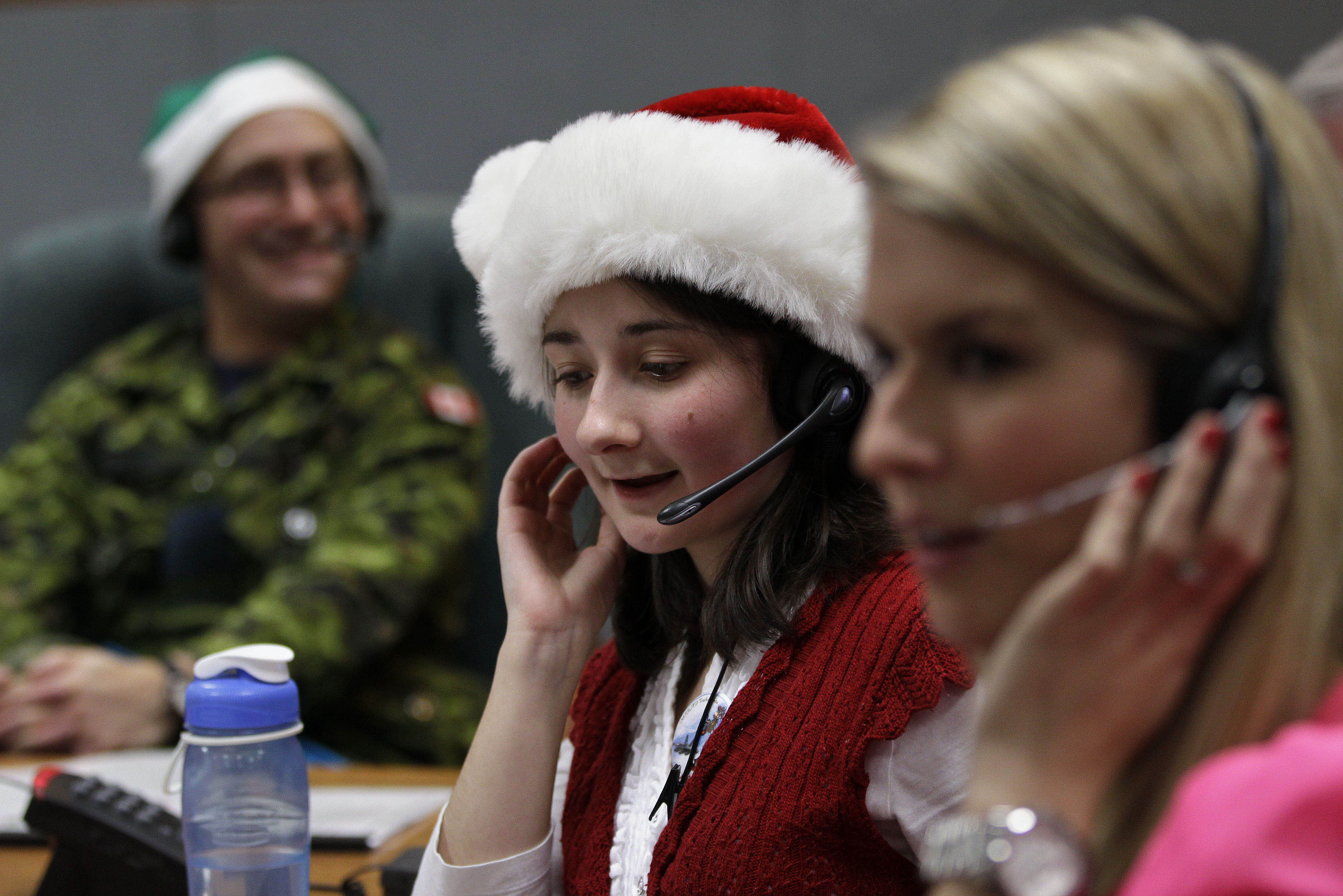 NORAD 'tracks' Santa's journey across globe