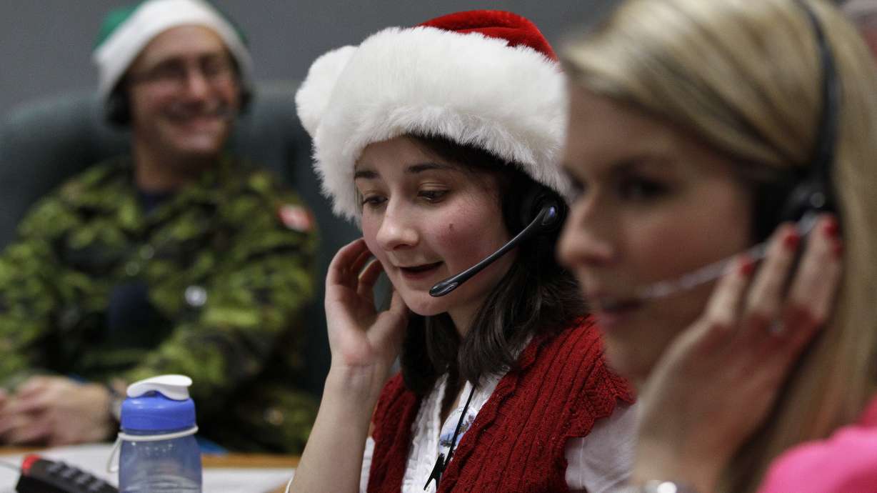 NORAD 'tracks' Santa's journey across globe