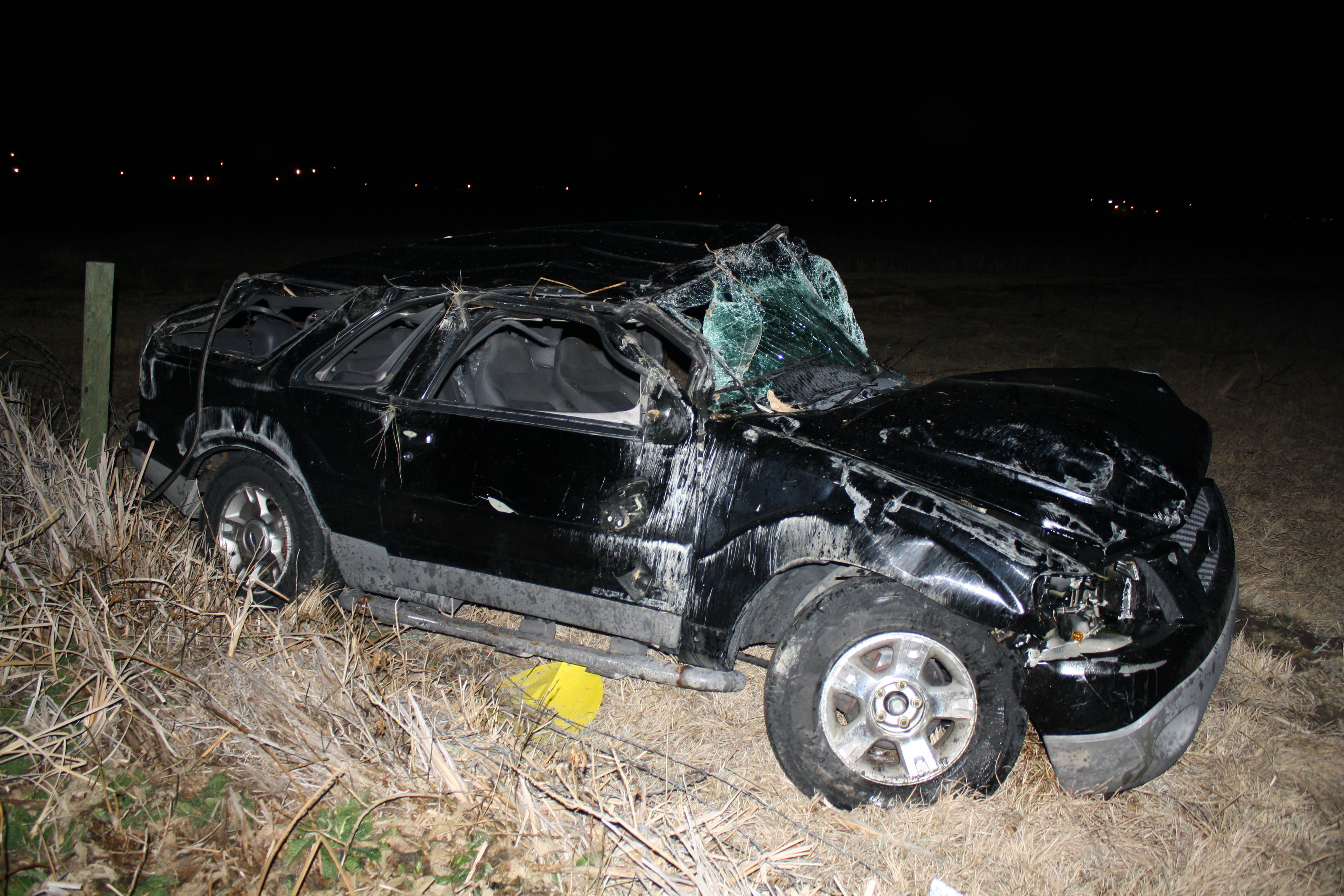 Man killed in rollover accident on Christmas Eve