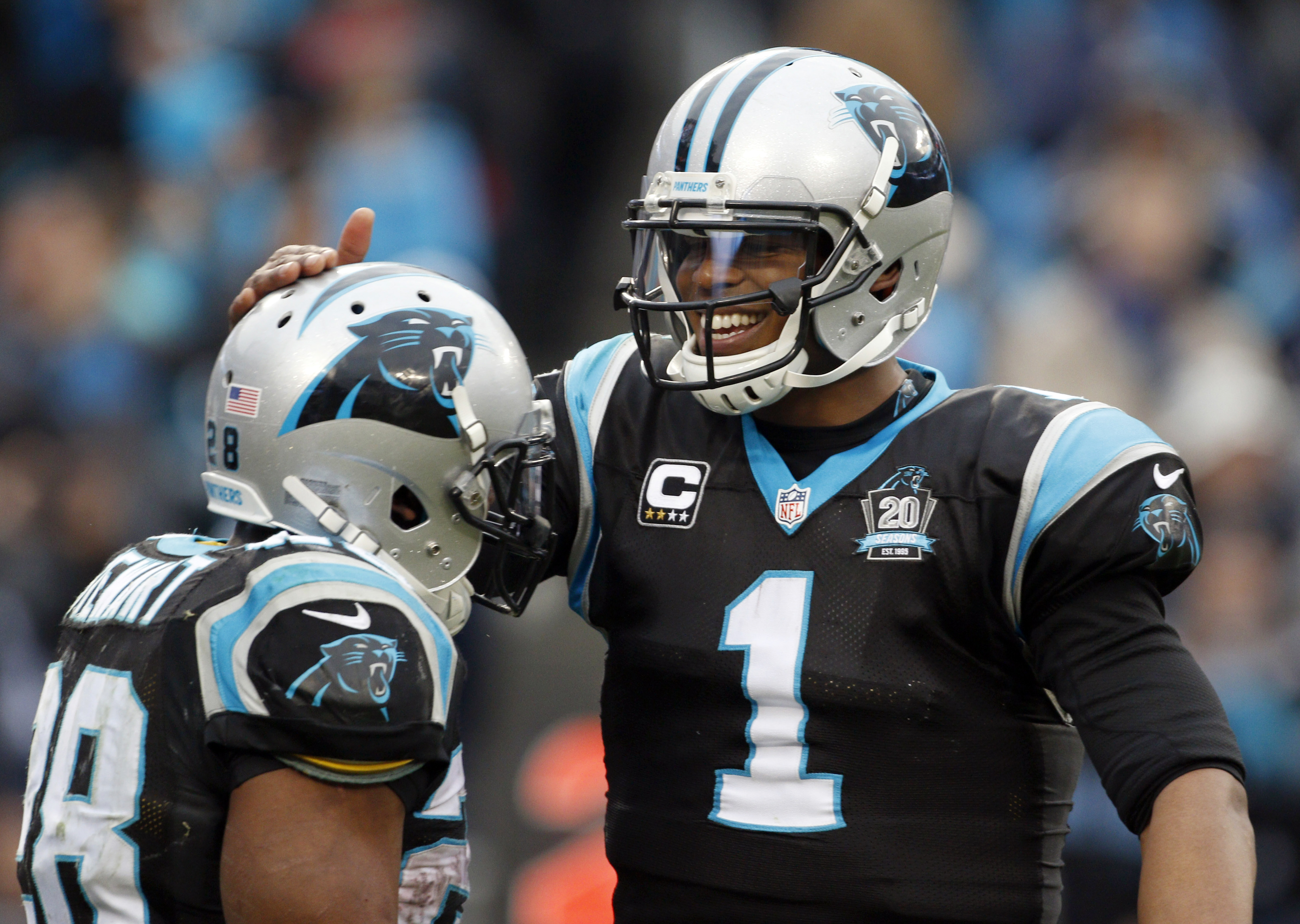 Panthers, Falcons play for NFC South title