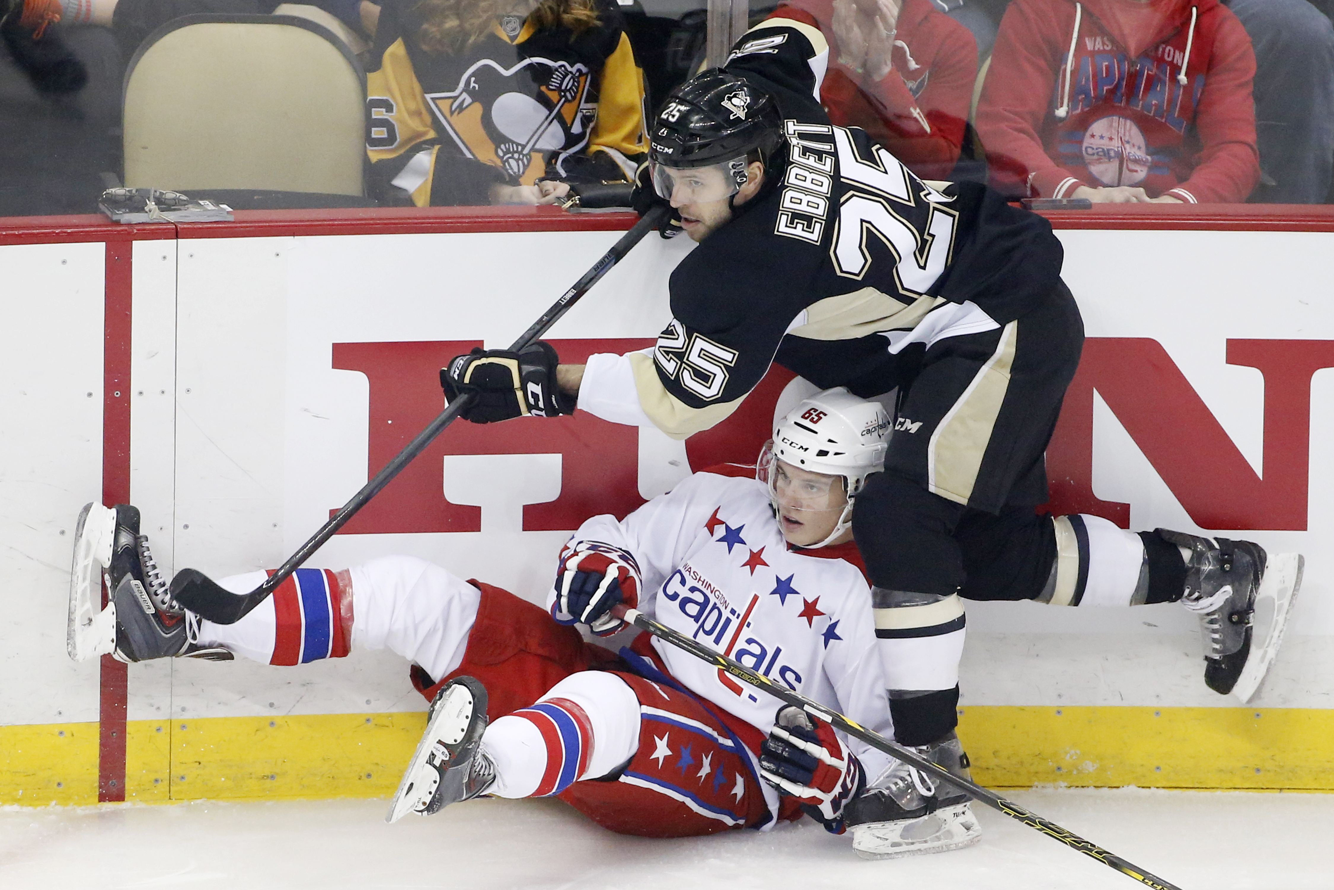 Holtby, Fehr lead Capitals over Penguins 3-0