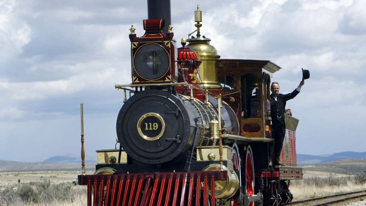 Group renovating historic locomotives at Utah's Golden Spike