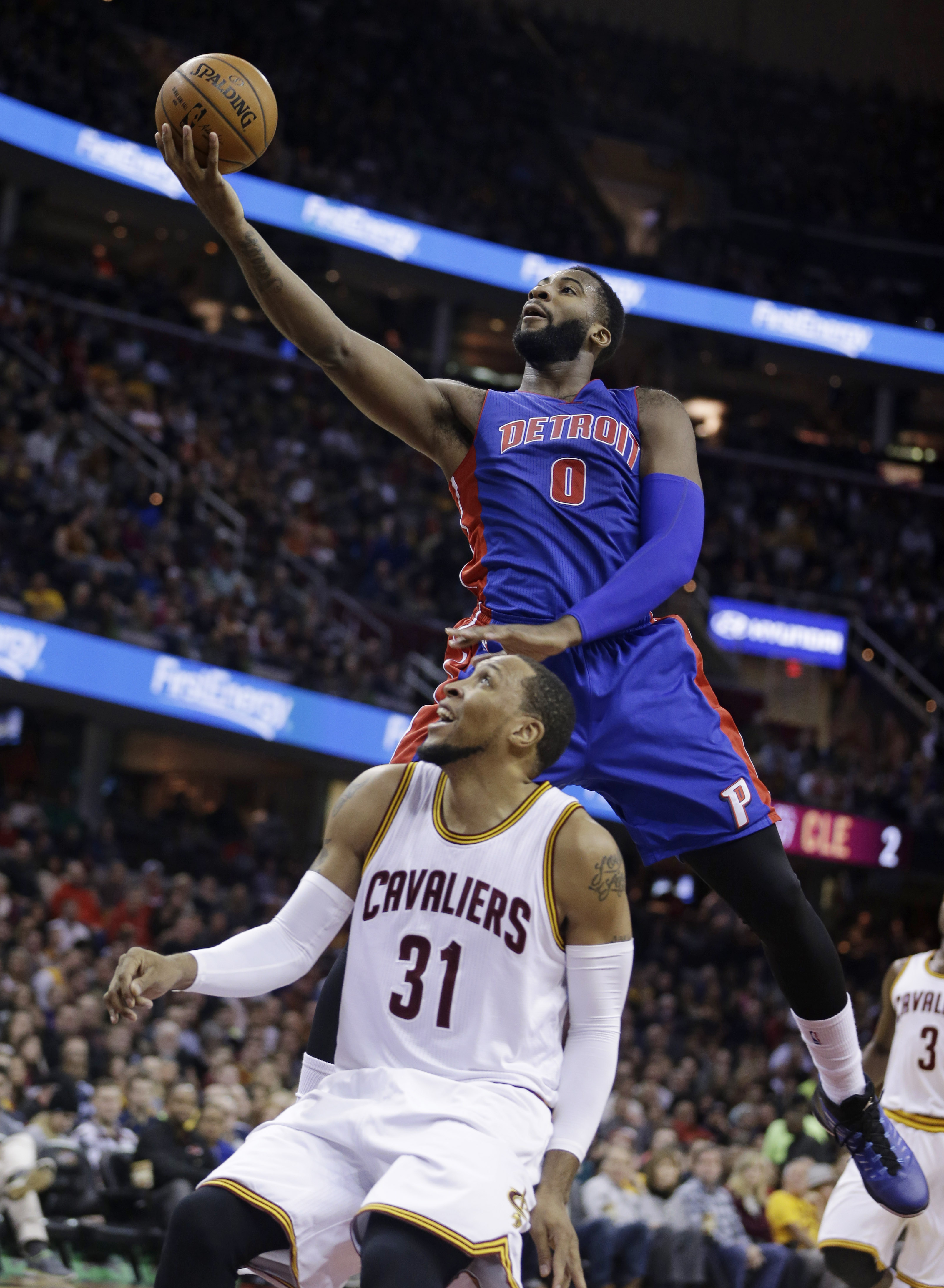 Jennings leads Pistons to 103-80 win at Cleveland