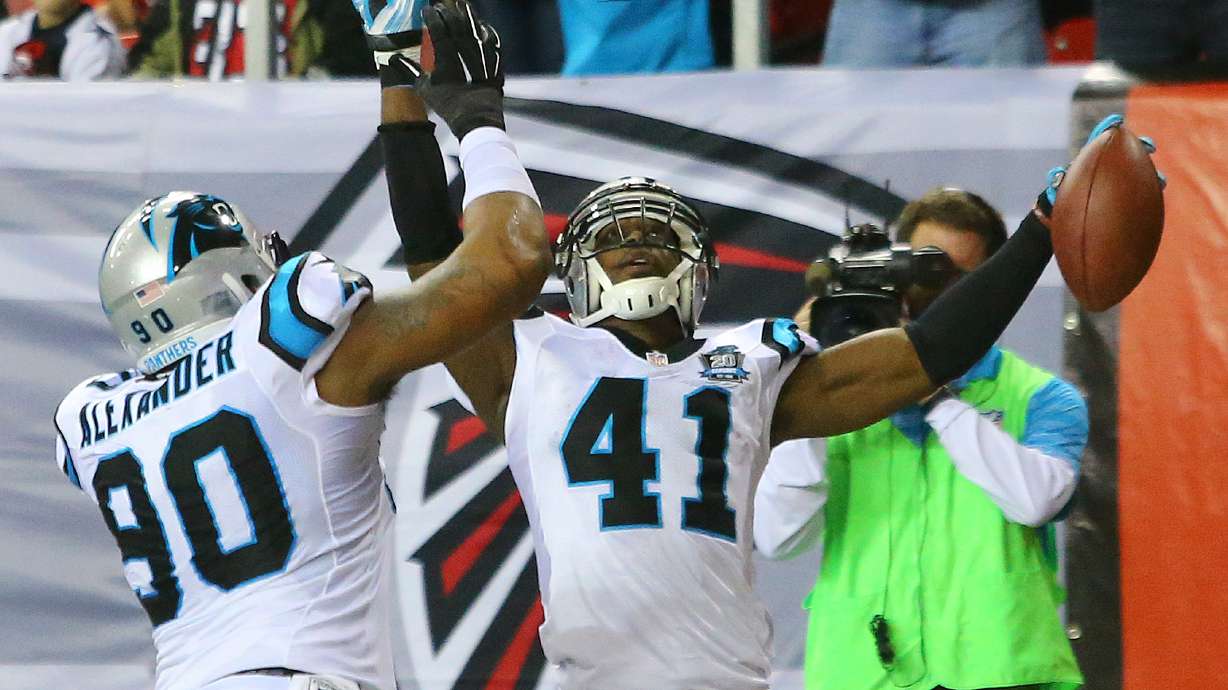 Panthers crush Falcons 34-3, roll into playoffs