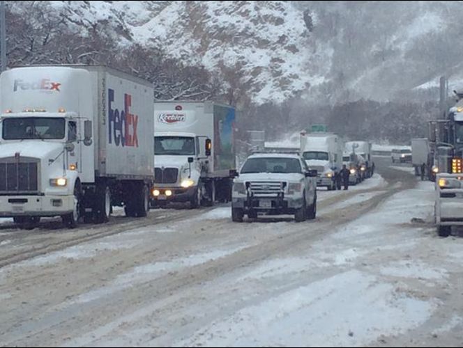 Alerta Nacional de rutas para Utah 