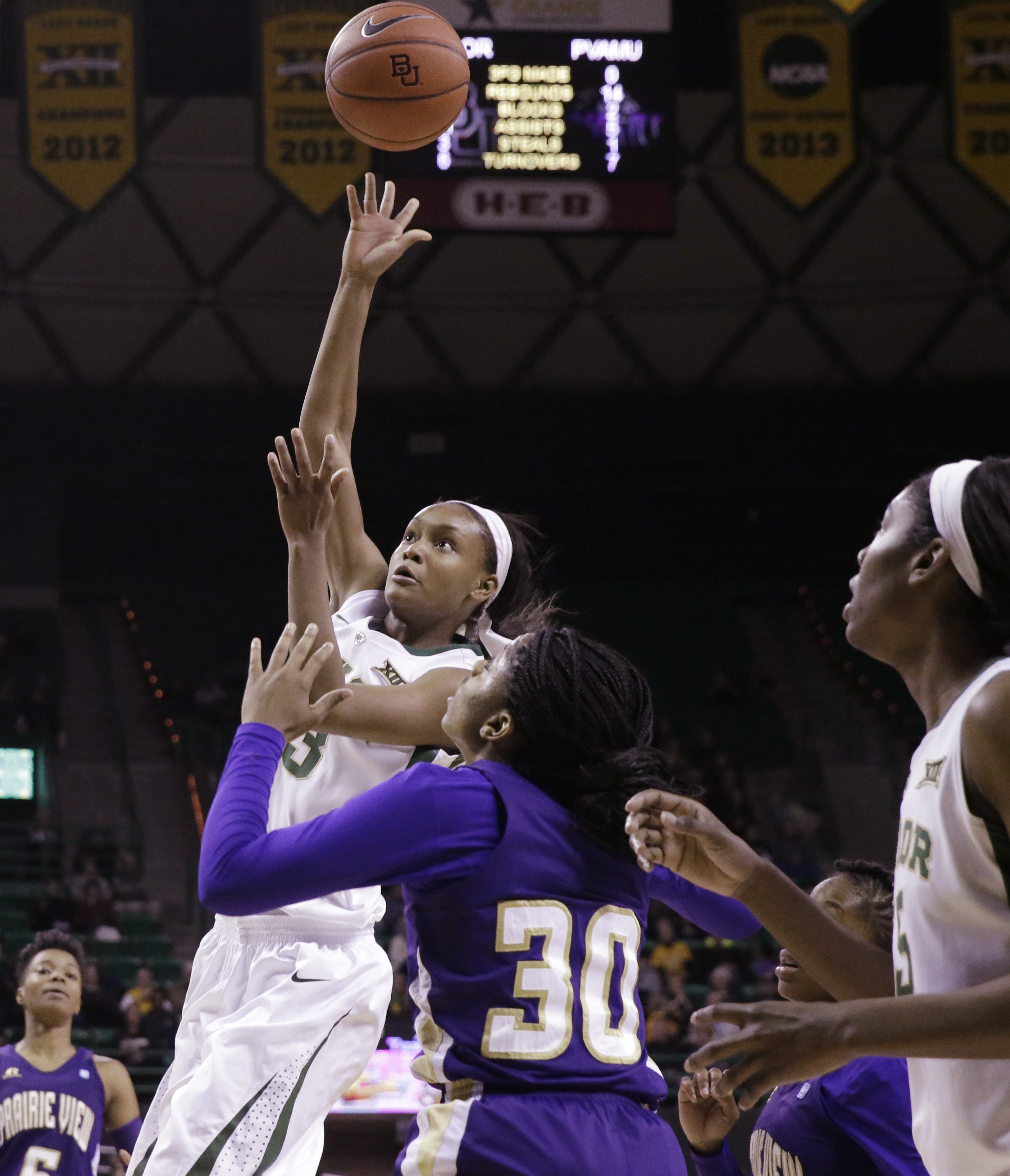 No. 6 Baylor women beat Prairie View A&M 108-64