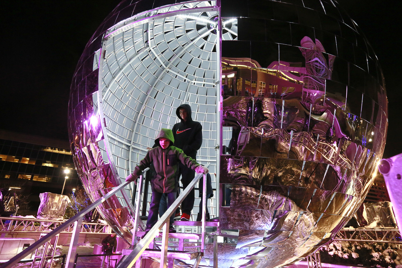 Giant mirror ball debut kicks off EVE events