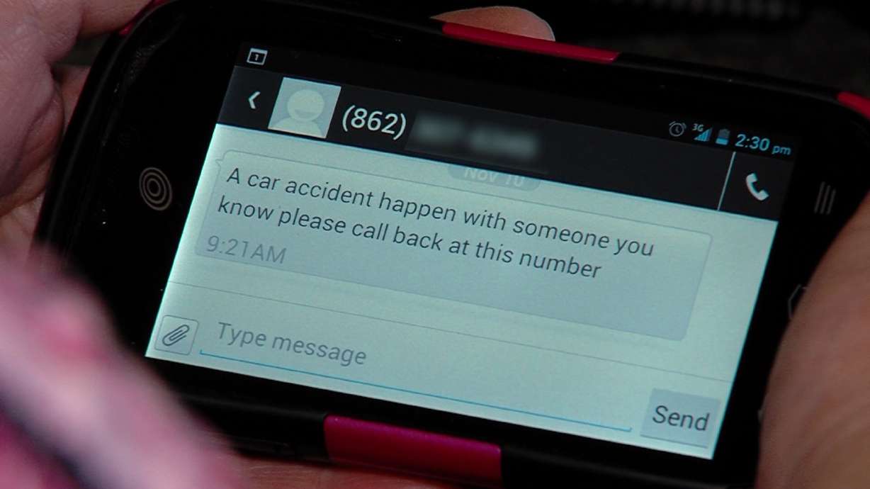 Llamada telefónica informando de un trágico accidente como artimaña para obtener dinero