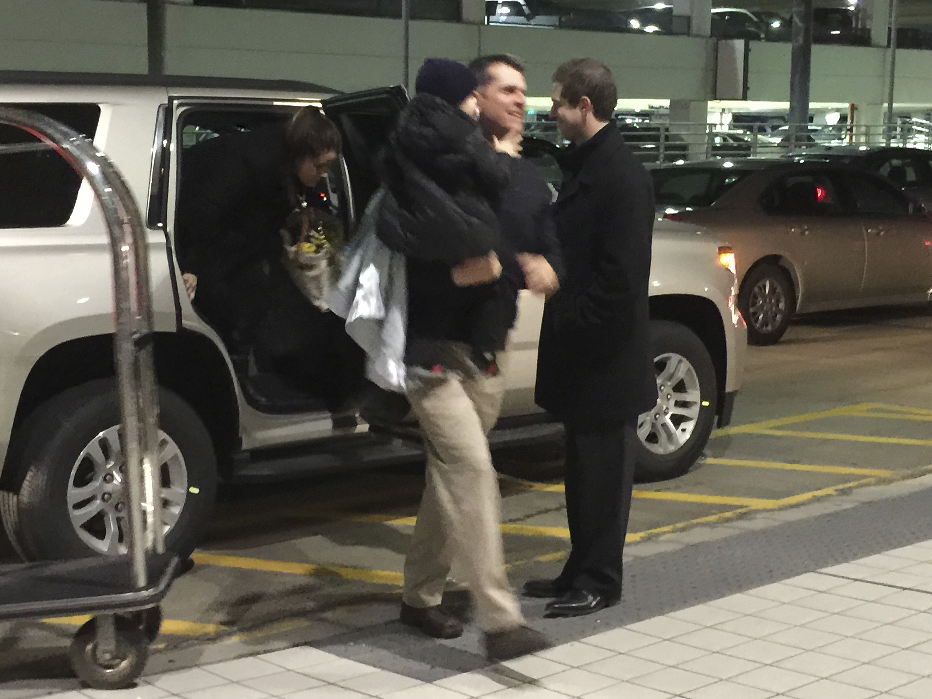 Harbaugh to student reporter: 'Heck of a job'