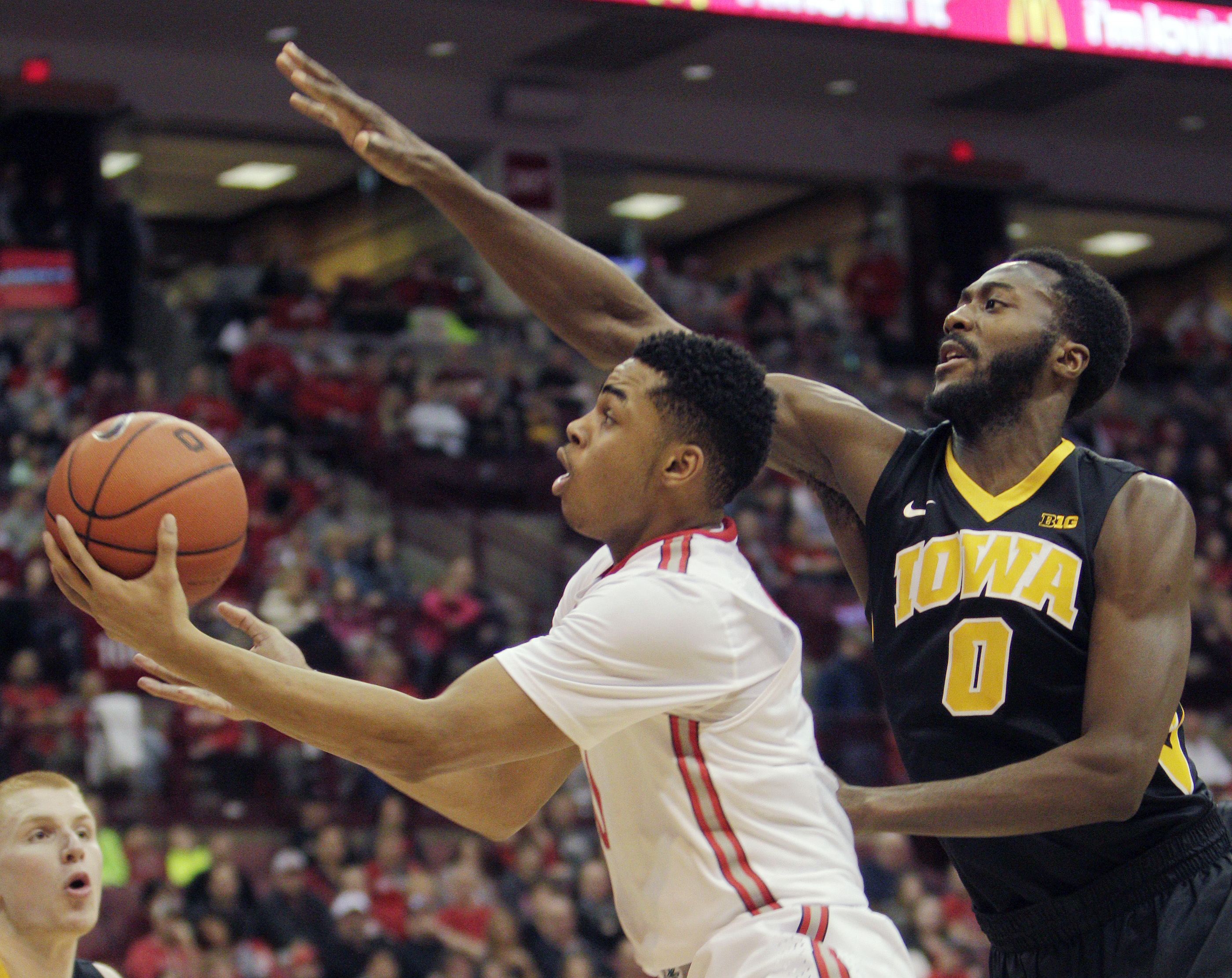 Big plays at end help Iowa upset No. 20 Ohio State