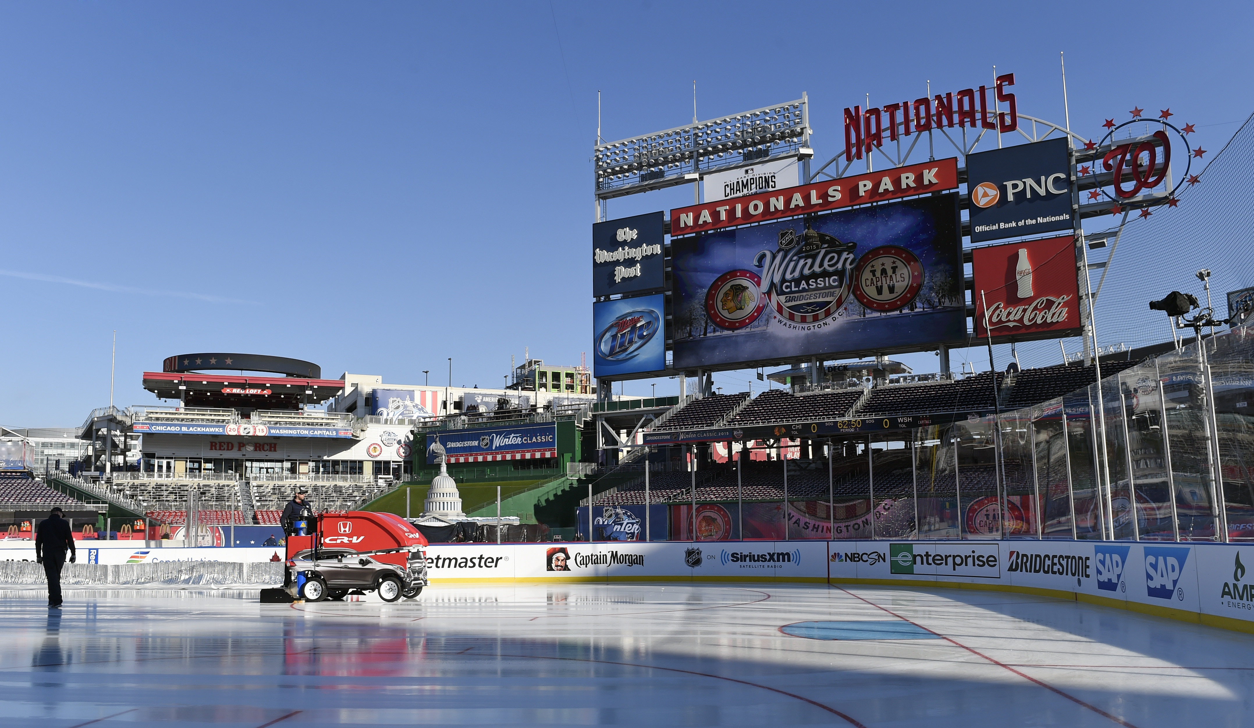 Too much sun could delay start of Winter Classic