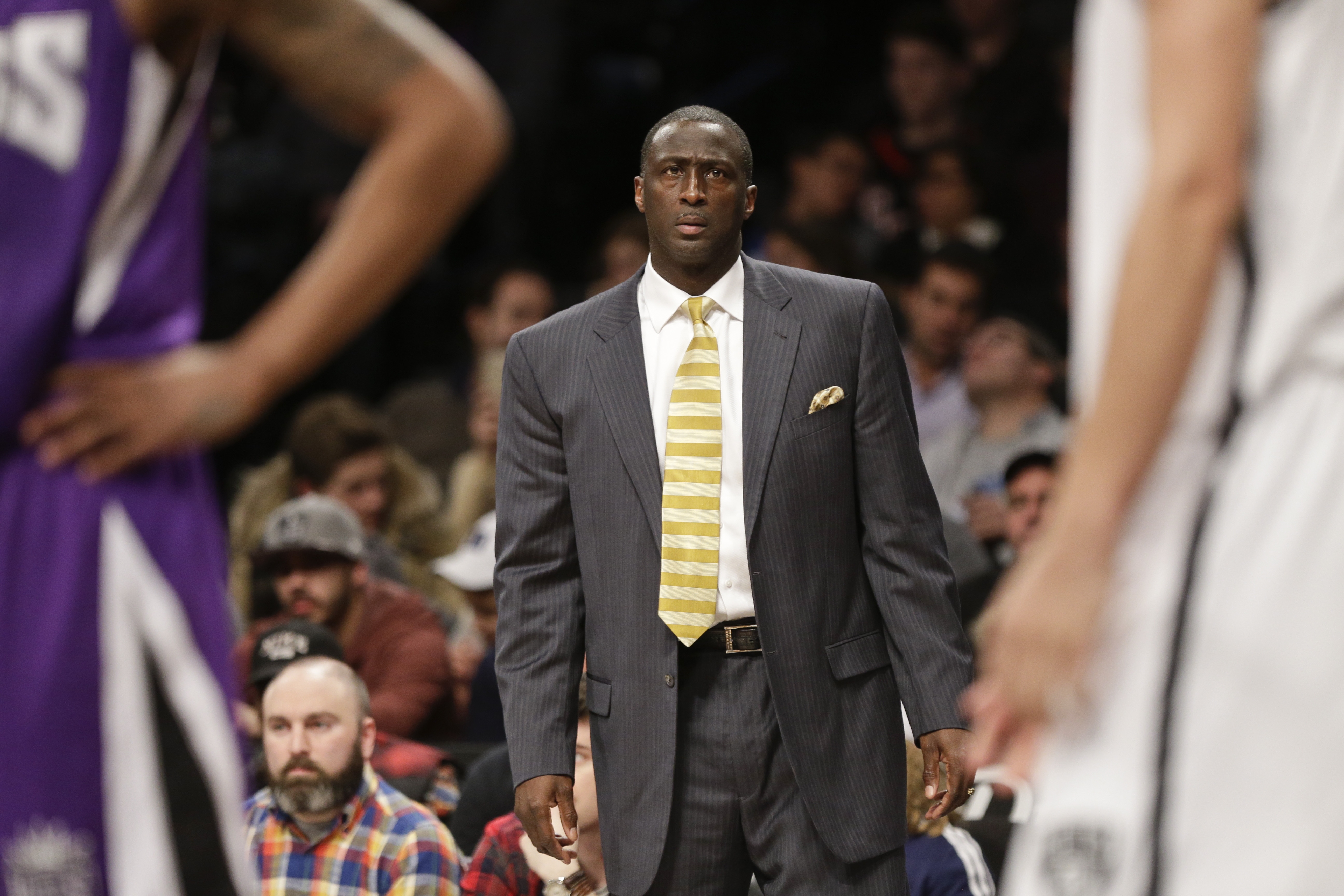 Kings coach Corbin: Interim tag lifted for season
