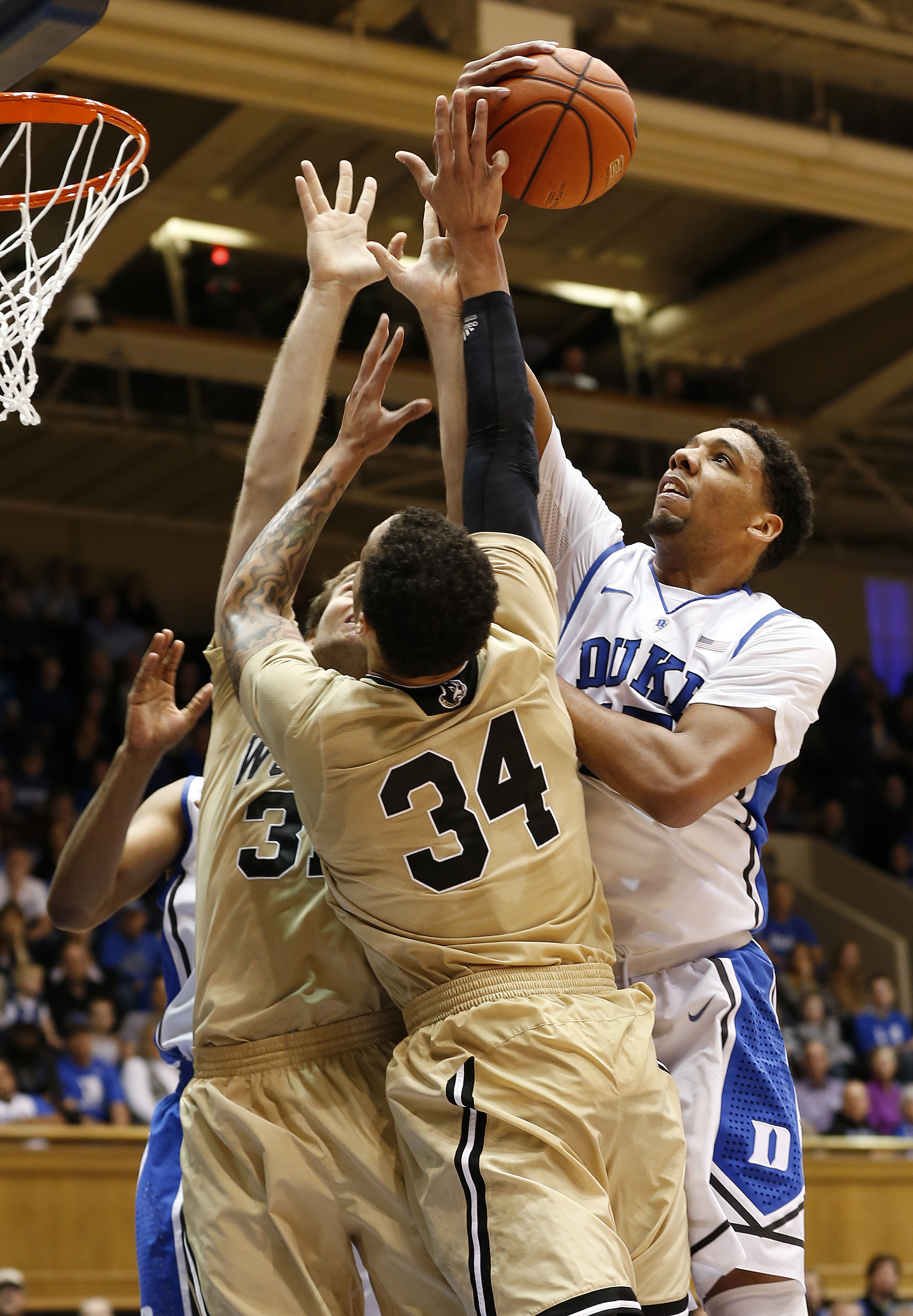 Okafor, No. 2 Duke beat Wofford 84-55