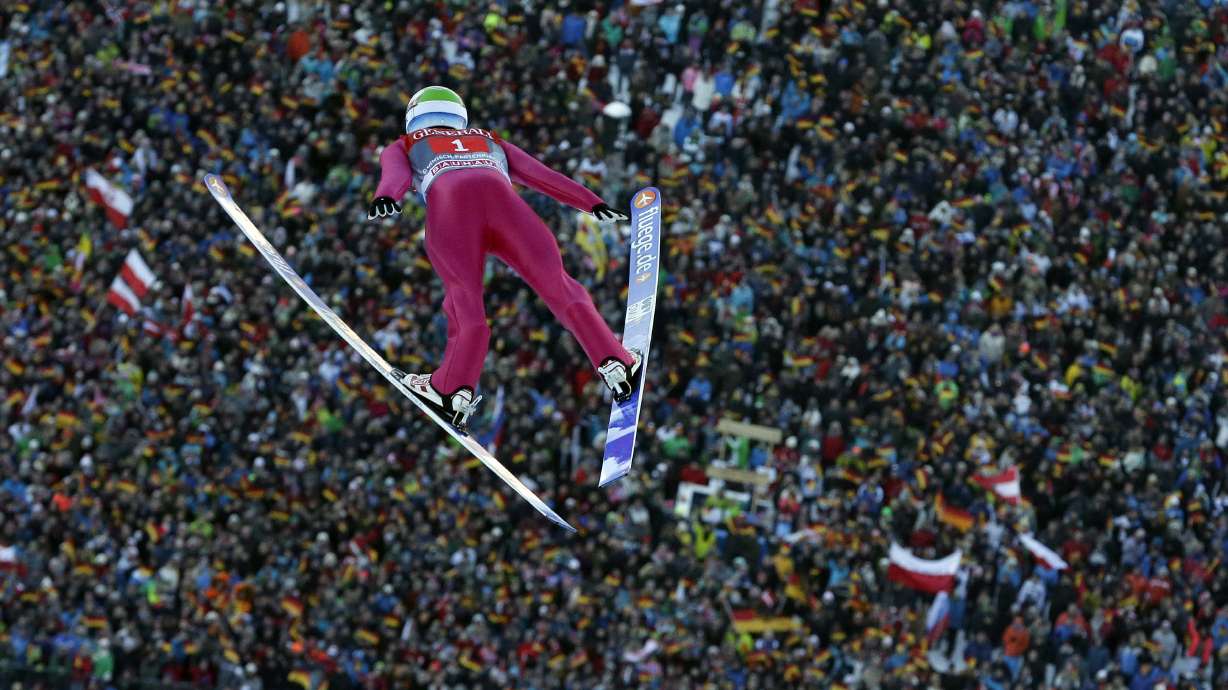 Norway's Jacobsen wins second Four Hills ski jump