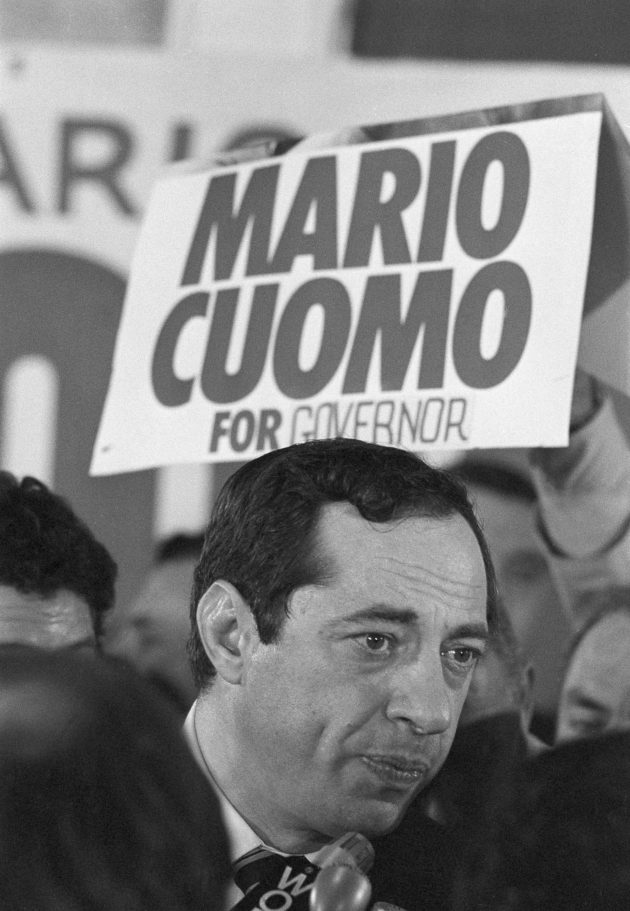 Highlights in the career of Mario Cuomo