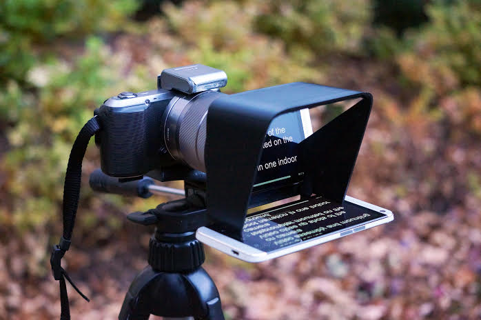 Utahn's compact teleprompter quickly garners $45K on Kickstarter