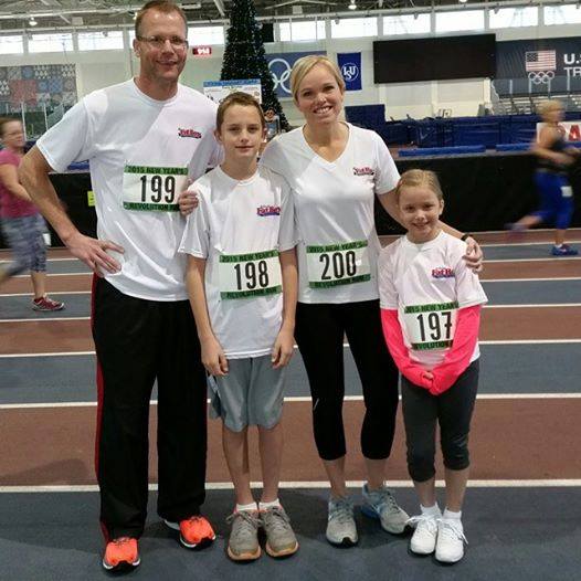Rendee Freimuth's 7- and 11-year-olds ran a 5K. Then, without being asked, stepped over to the aid station and started handing out water for the next hour. Freimuth said they want to make the race a family tradition.