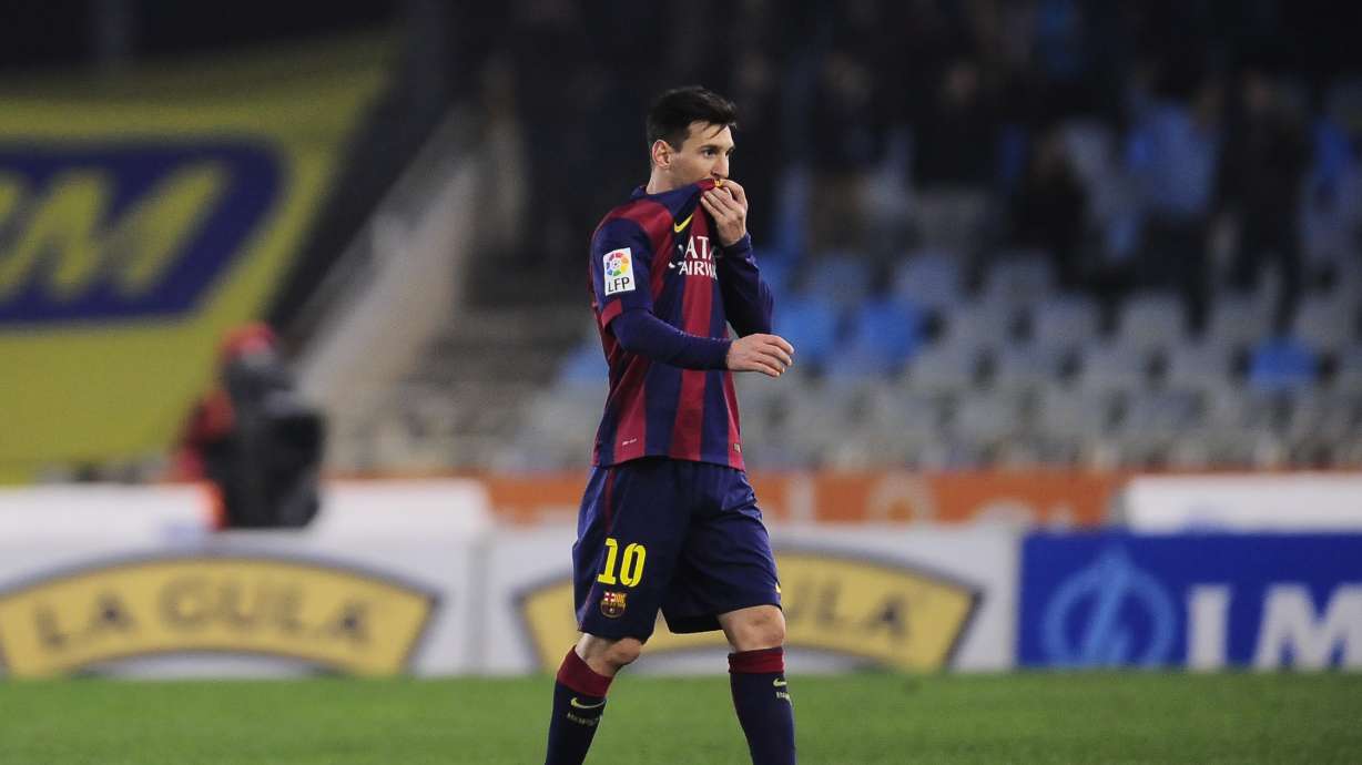 Lionel Messi sick in stomach, will miss Barcelona practice