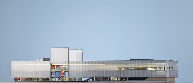 Housed in a a former Soviet-era pavilion in Moscow's Gorky Park, the Garage Museum of Contemporary Art compound will display some of the best contemporary artworks from Russia and beyond. (From OMA)