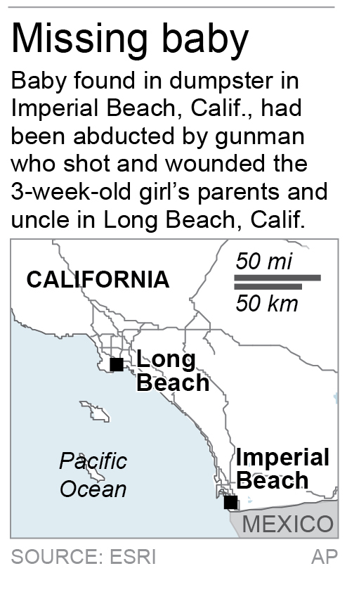 Reward in shooting of California parents, baby's death