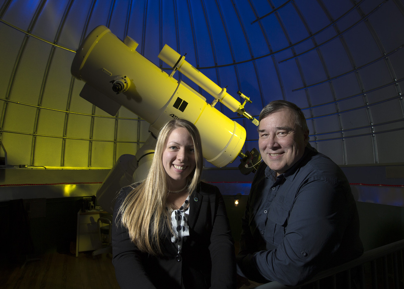 BYU professor, student use satellite to study supermassive black hole