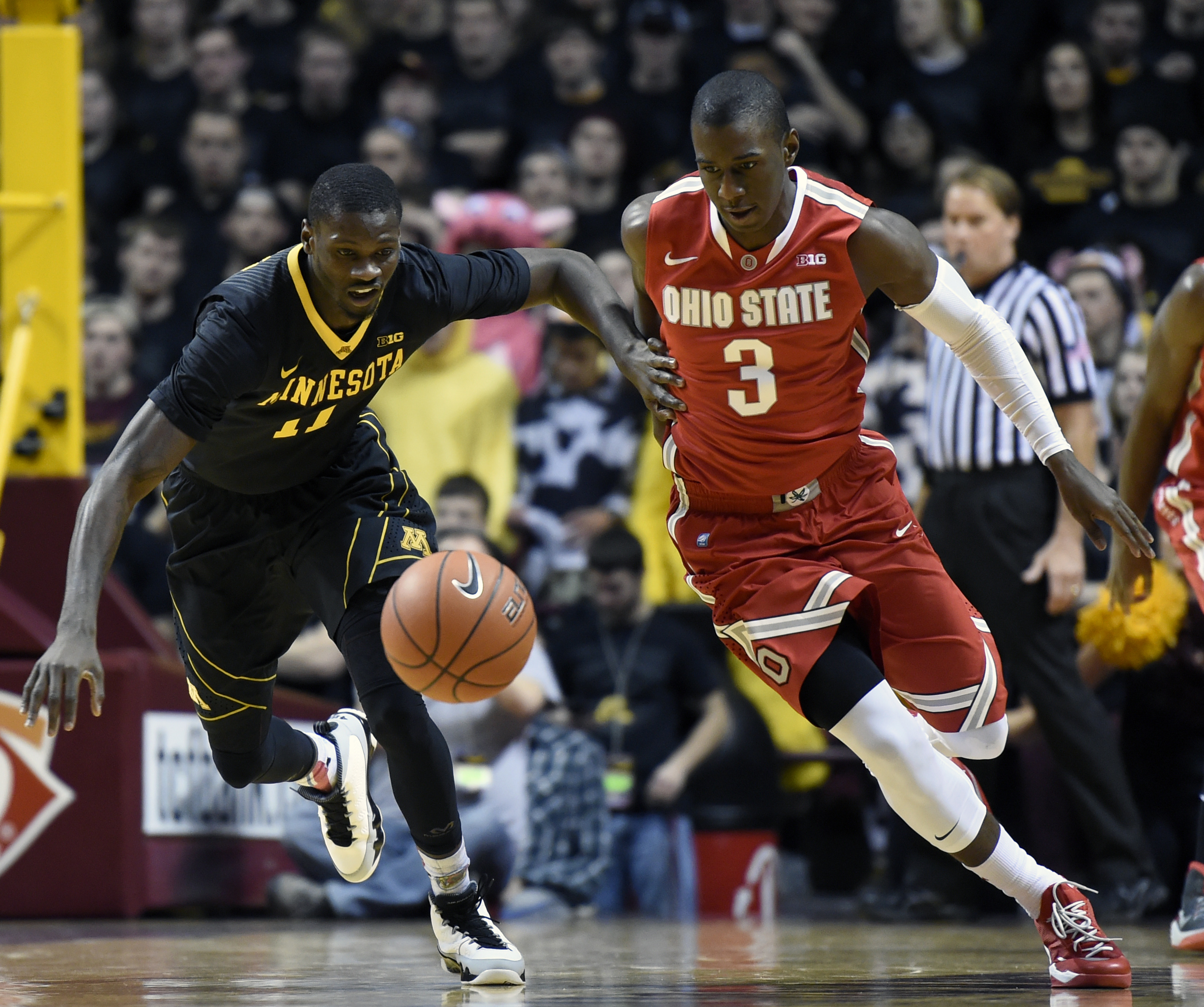 No. 22 Ohio State escapes Minnesota with 74-72 OT win