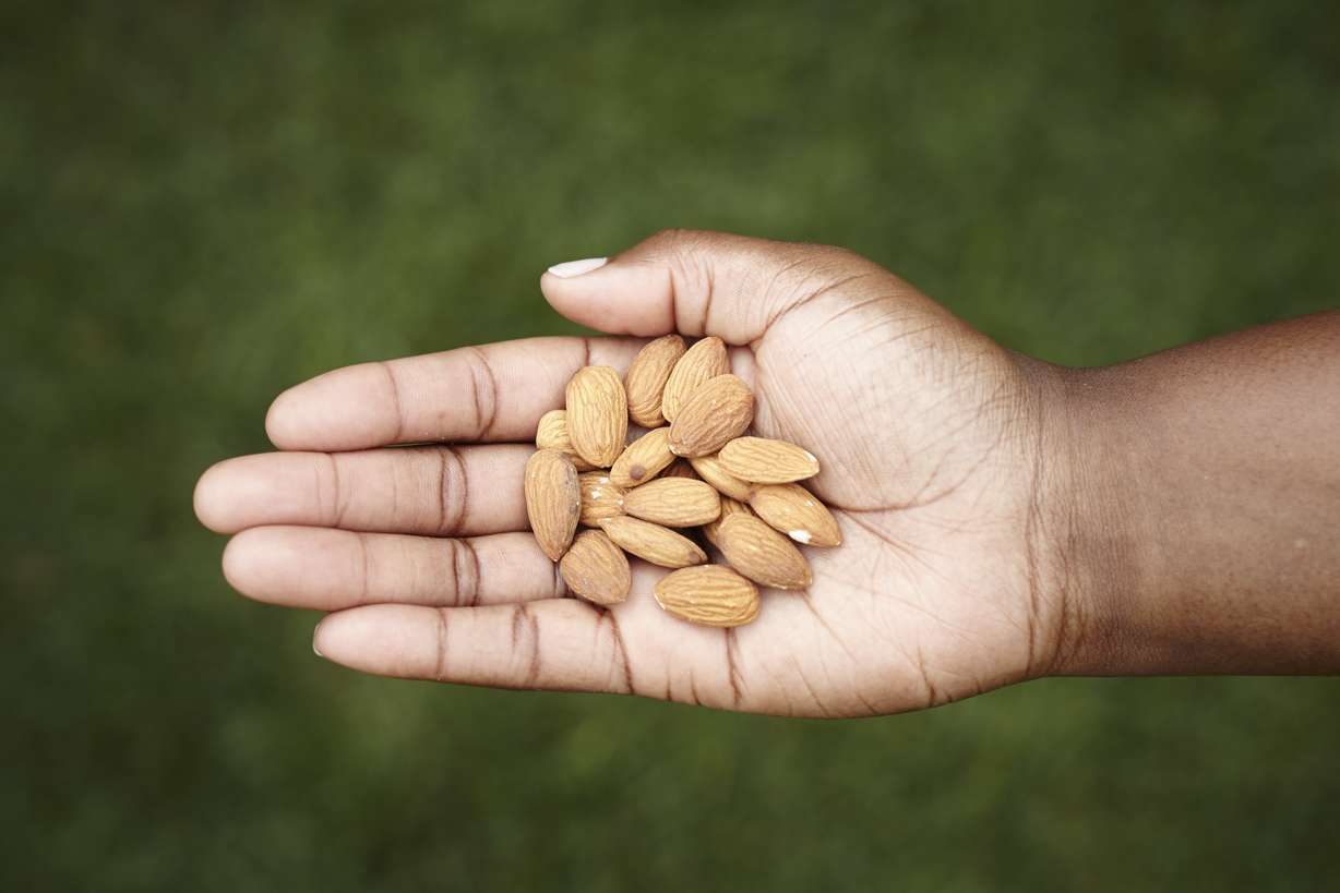 Extra plant protein can be found in soy or split peas or nuts and seeds like almonds, pecans or sunflower seeds. You can also add a plant-based protein powder to any smoothie you'd make. Earlier studies have shown unsalted almonds help you lose weight by giving you an energy boost, blocking the body's absorption of fats and suppressing your appetite in the process.