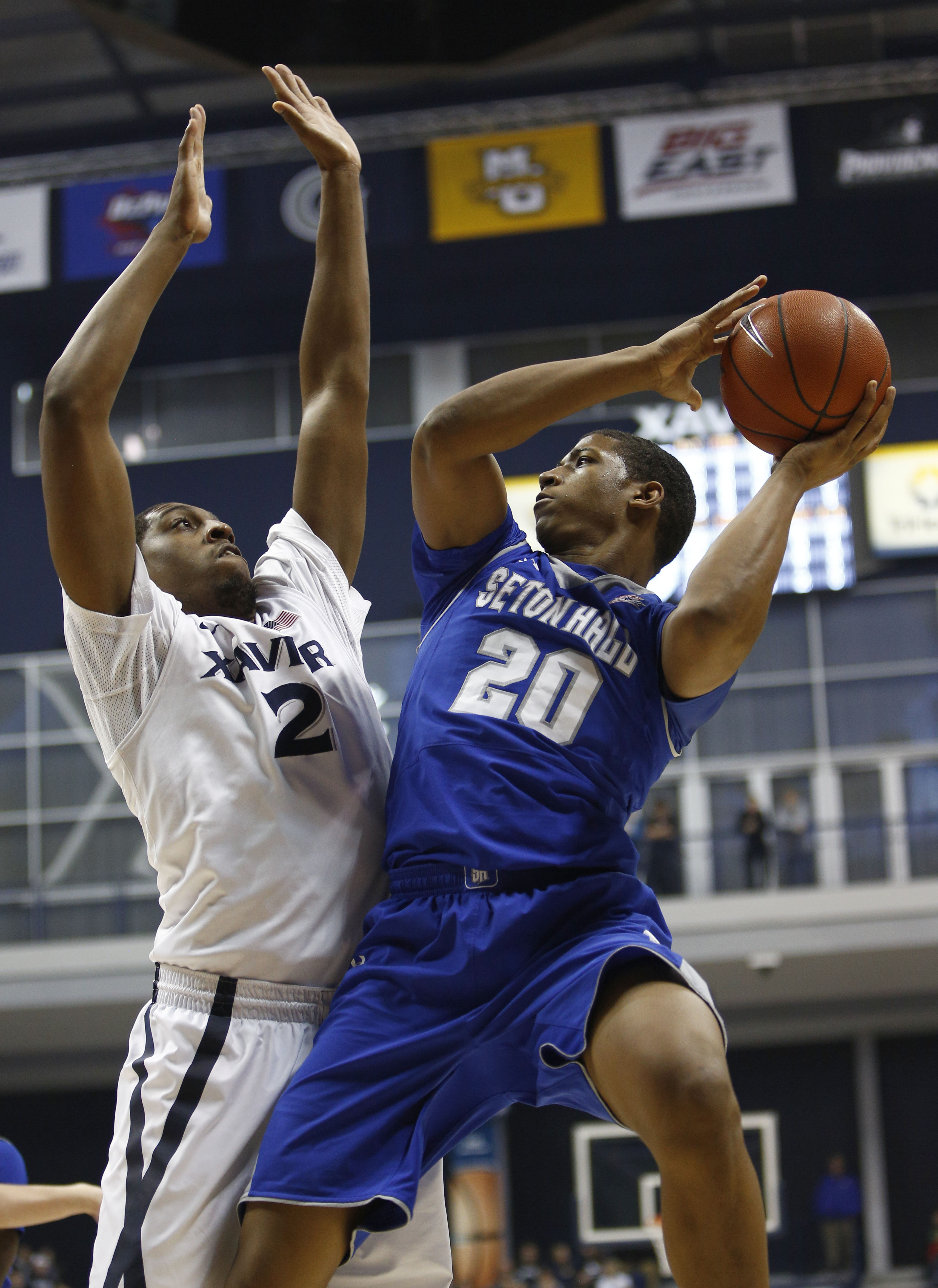 Gibbs struggles, No. 19 Seton Hall loses to Xavier 69-58