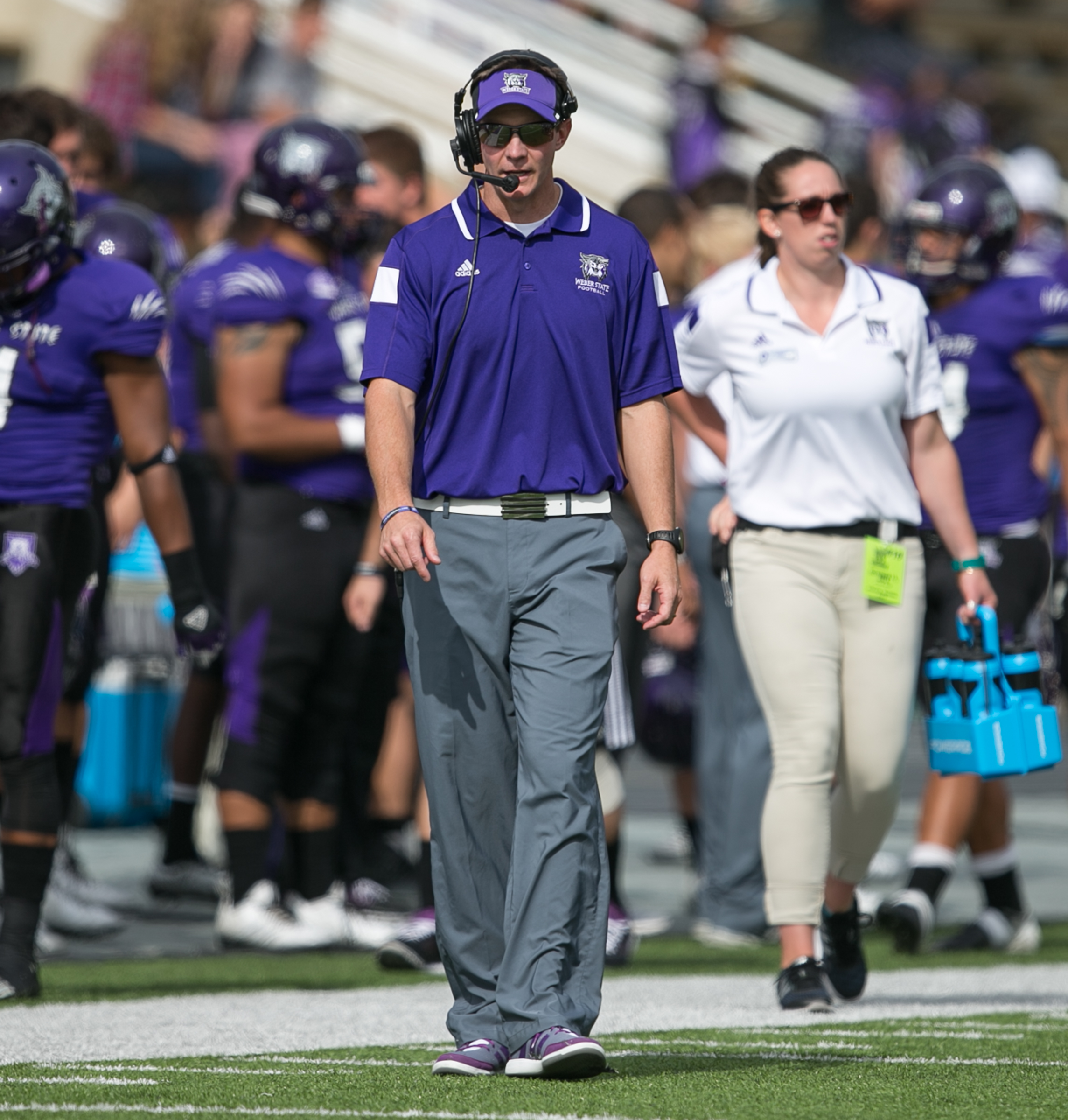 Weber State coach Jay Hill (Weber State Athletics)