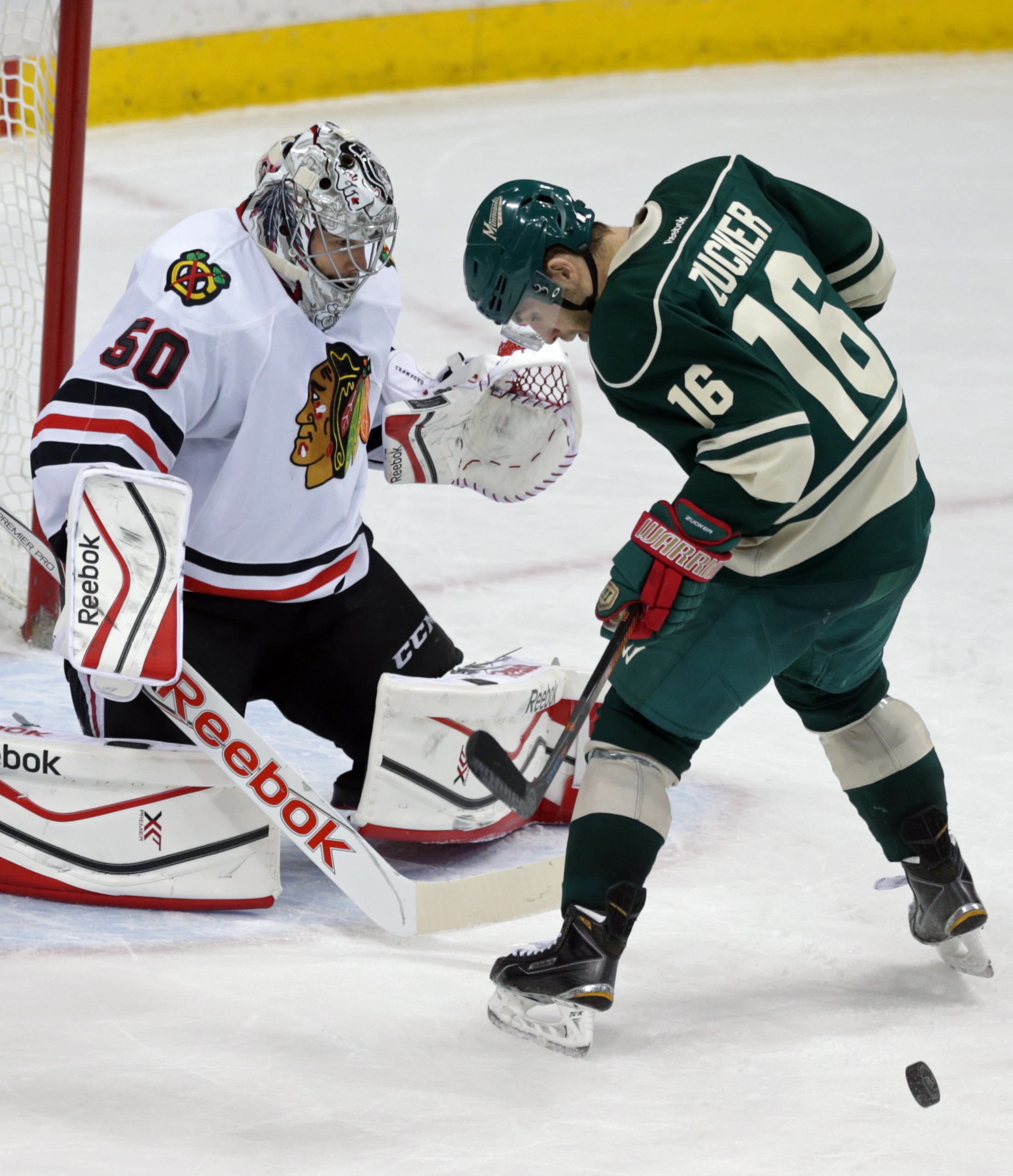 Grieving Parise rejoins Wild for practice