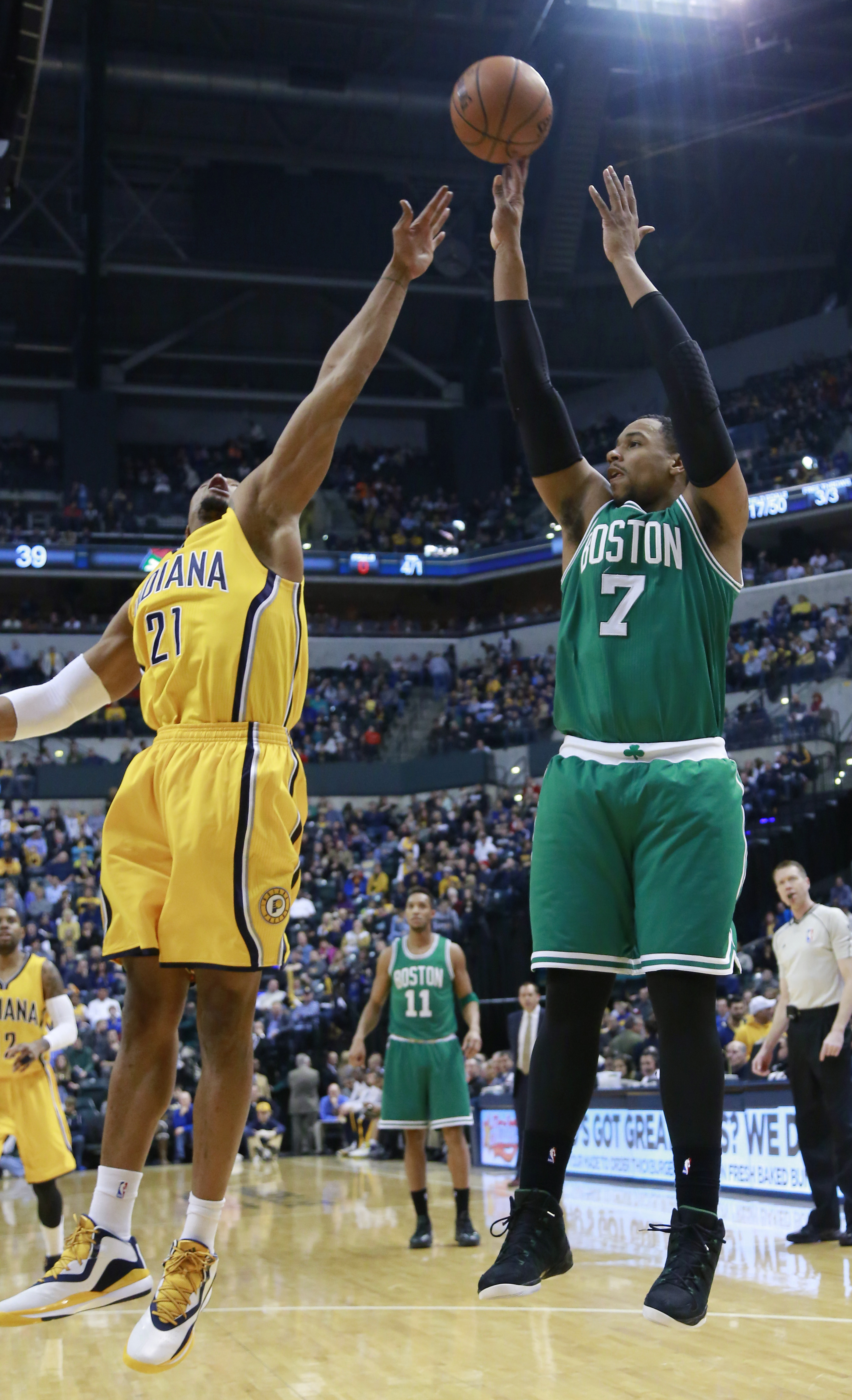 Pacers need OT to fend off Boston's late rally, 107-103