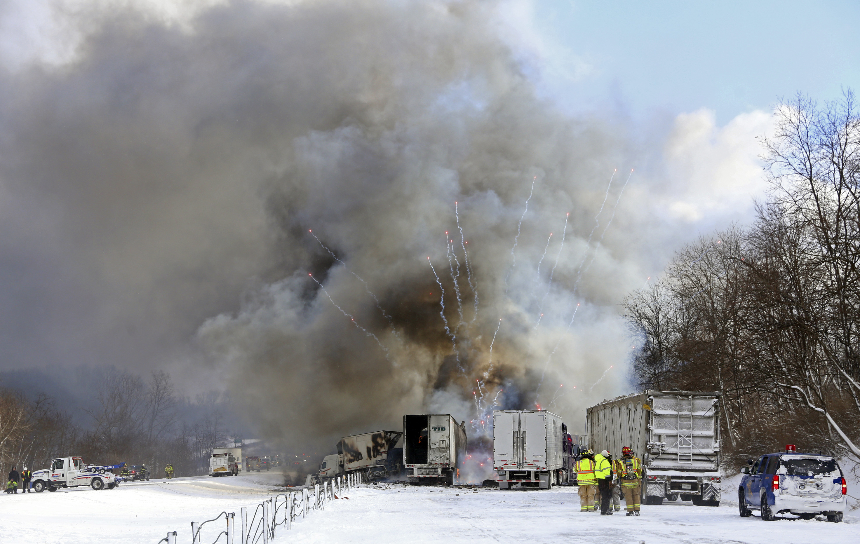 All lanes reopen on Interstate 94 in Michigan after pileup