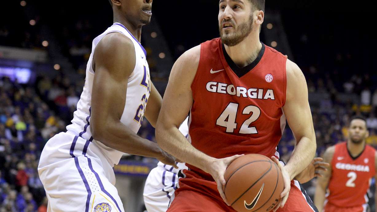 LSU beats Georgia 87-84 in double overtime