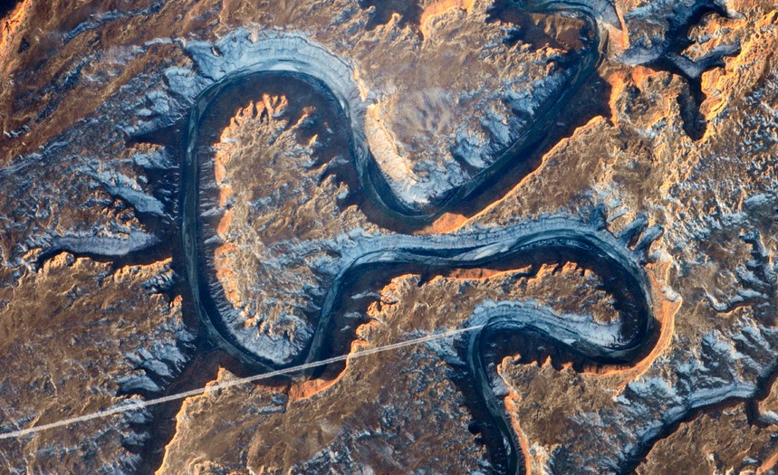 24 photos of Utah taken from space