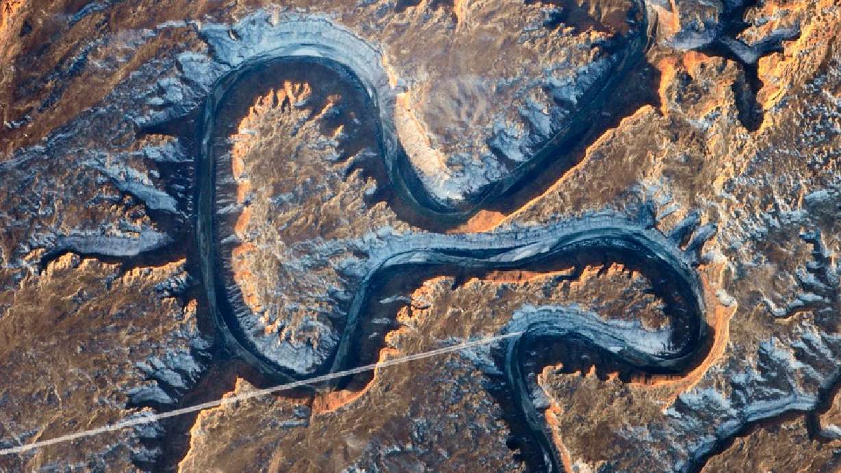 24 photos of Utah taken from space