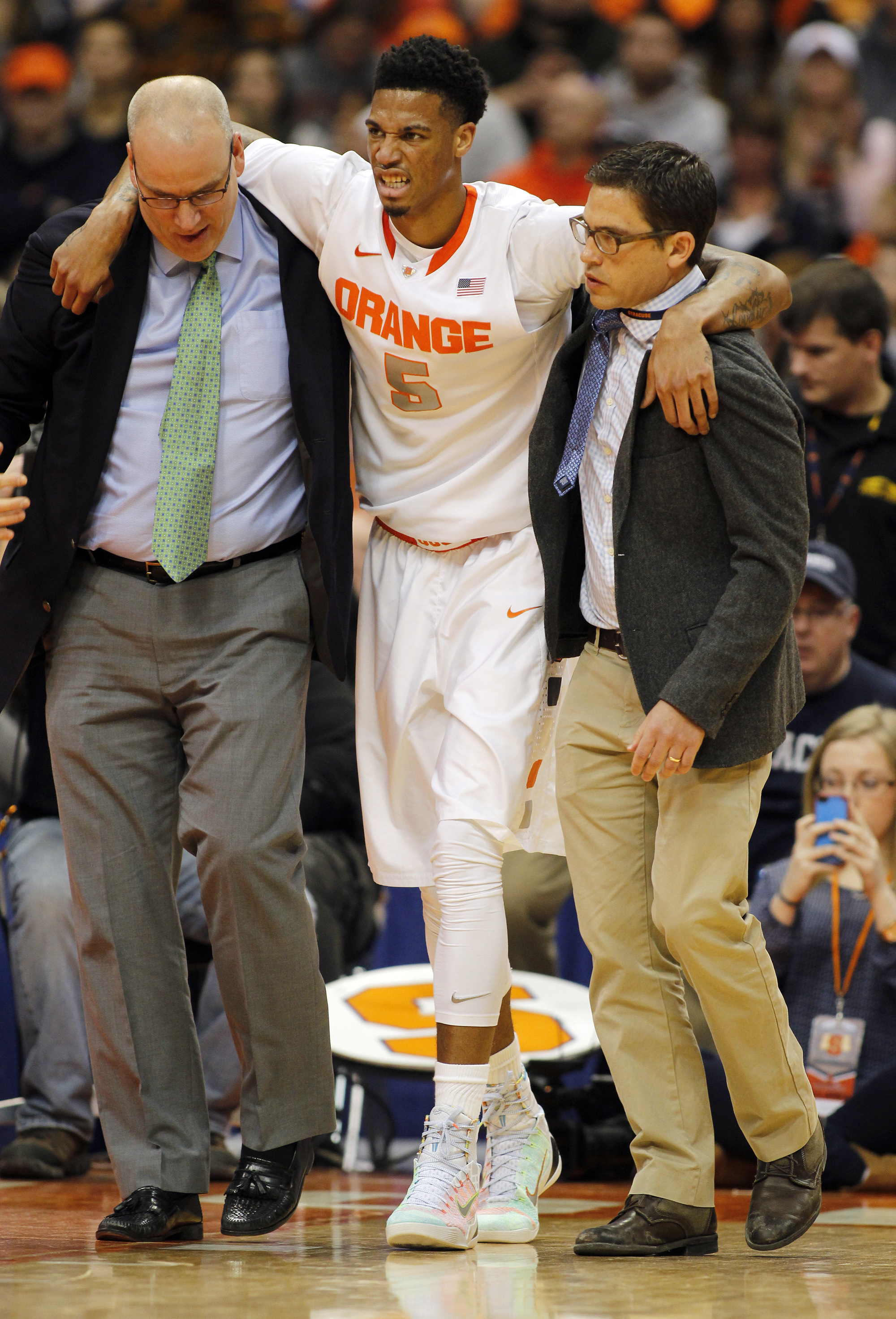 Syracuse forward Chris McCullough out for season