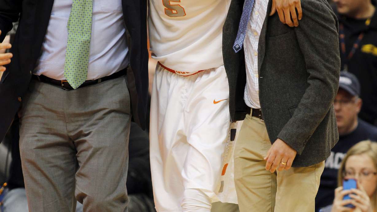 Syracuse forward Chris McCullough out for season