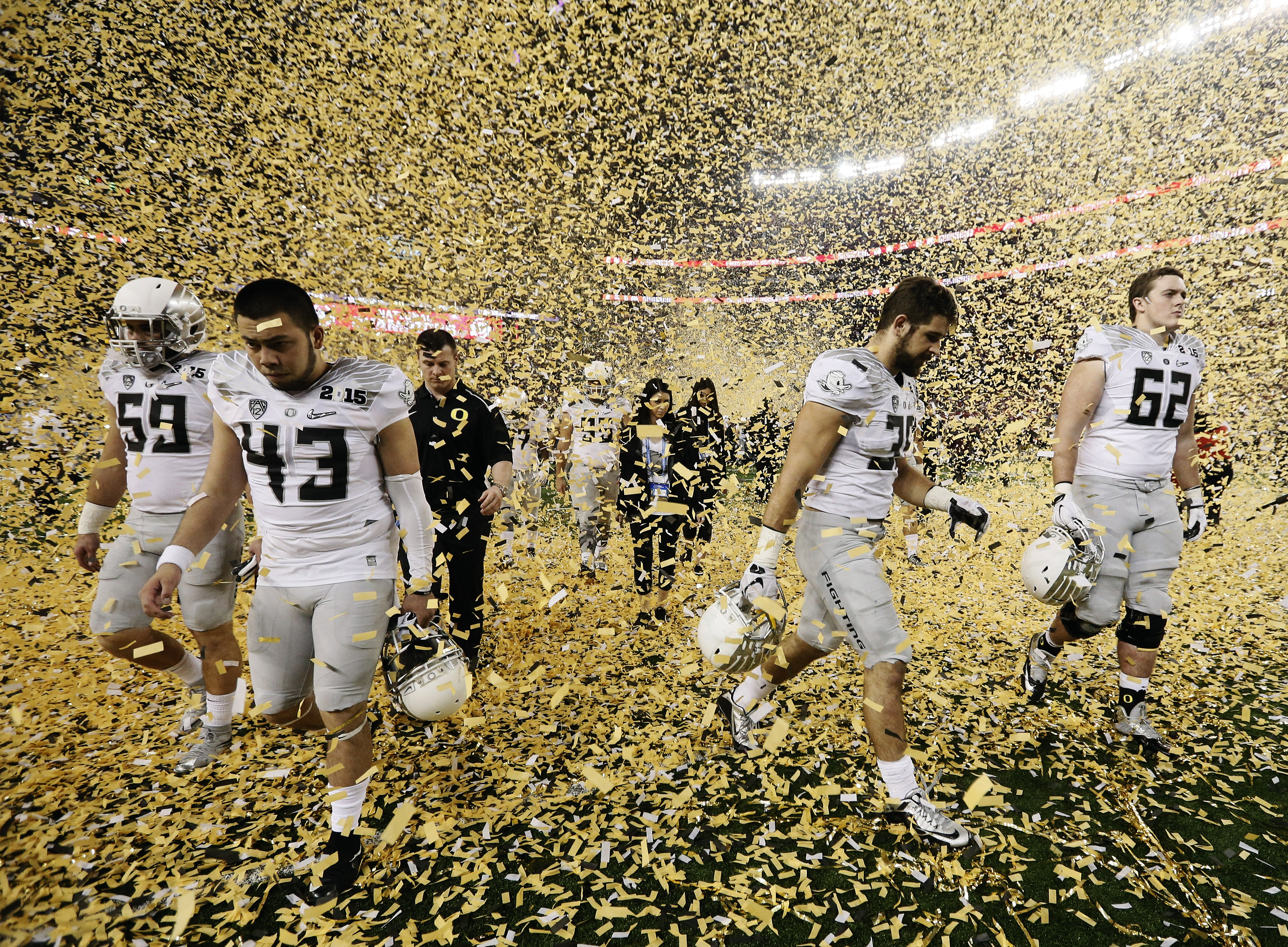 Oregon falls short again in title game, 42-20 to Ohio State
