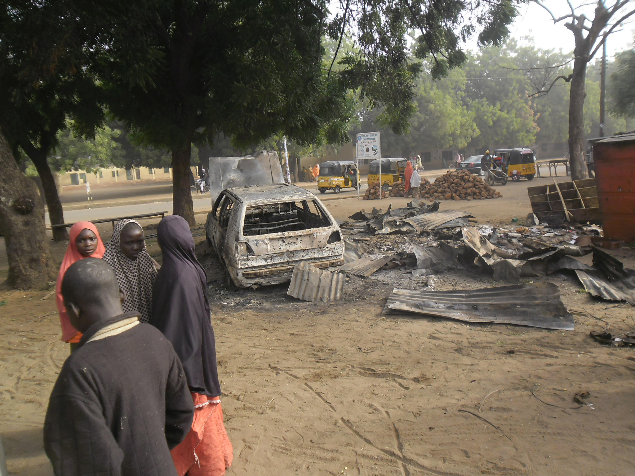 As world watches Paris, Nigeria suffers its own attacks