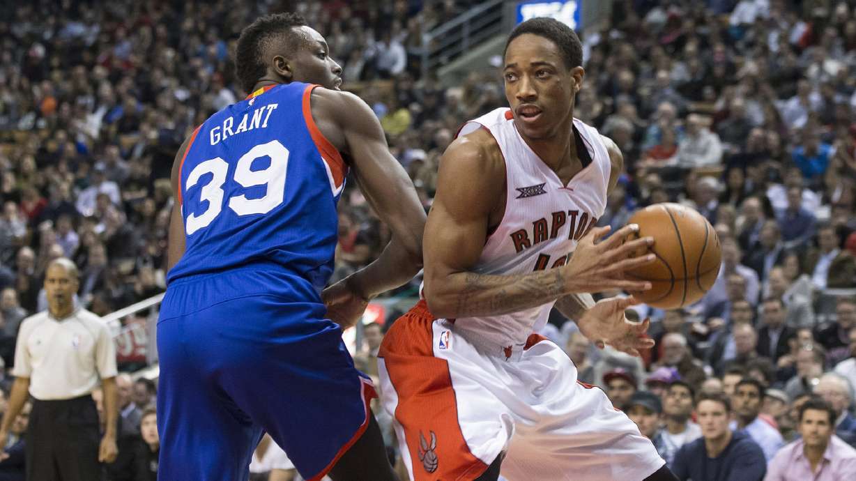 Lowry leads Raptors past 76ers, 100-84