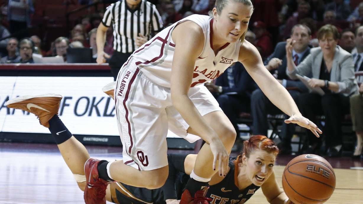 No. 4 Texas loses at Oklahoma 70-59