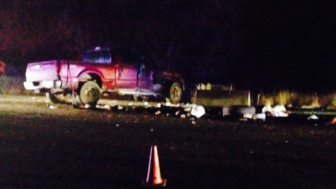 Tractor rueda encima del conductor luego de accidente matándolo 