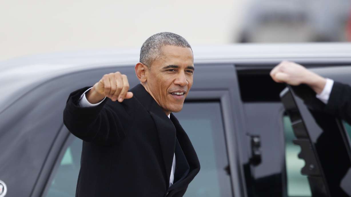 Idaho visit leaves Obama 3 states short of 50