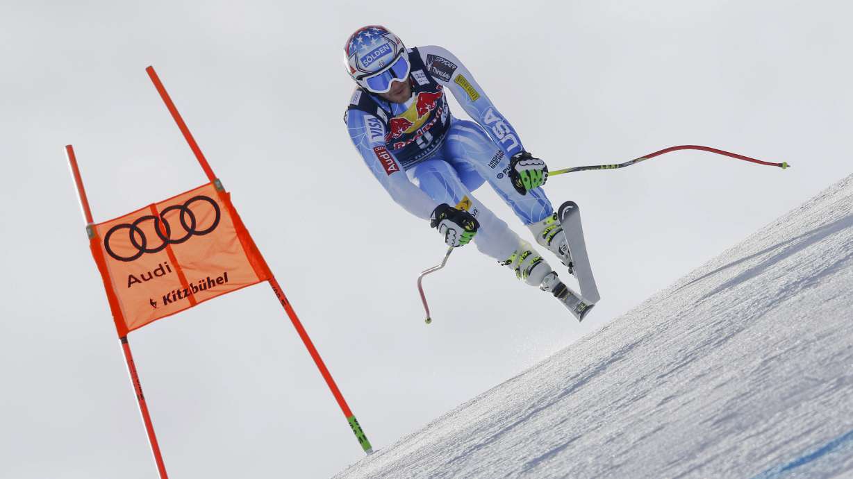 Years after bad crashes, finish jump returns in Kitzbuehel